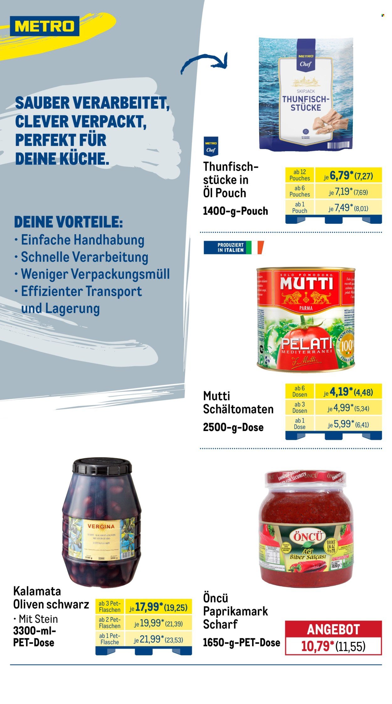 METRO Prospekt - Monats-Menü