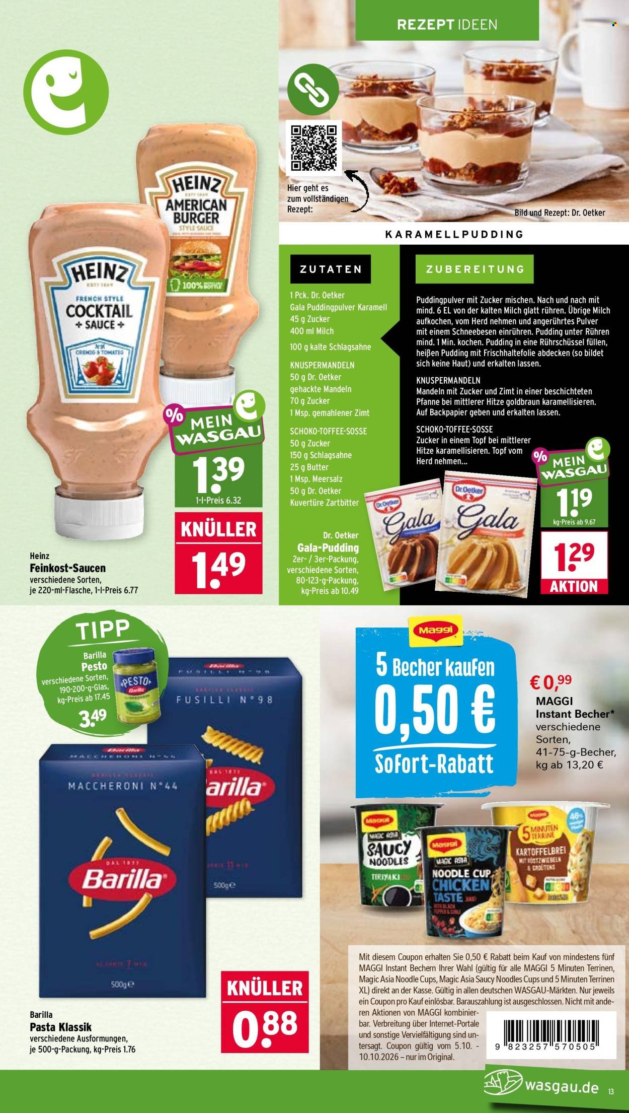 WASGAU Prospekt - Ab Montag 5.10.2026