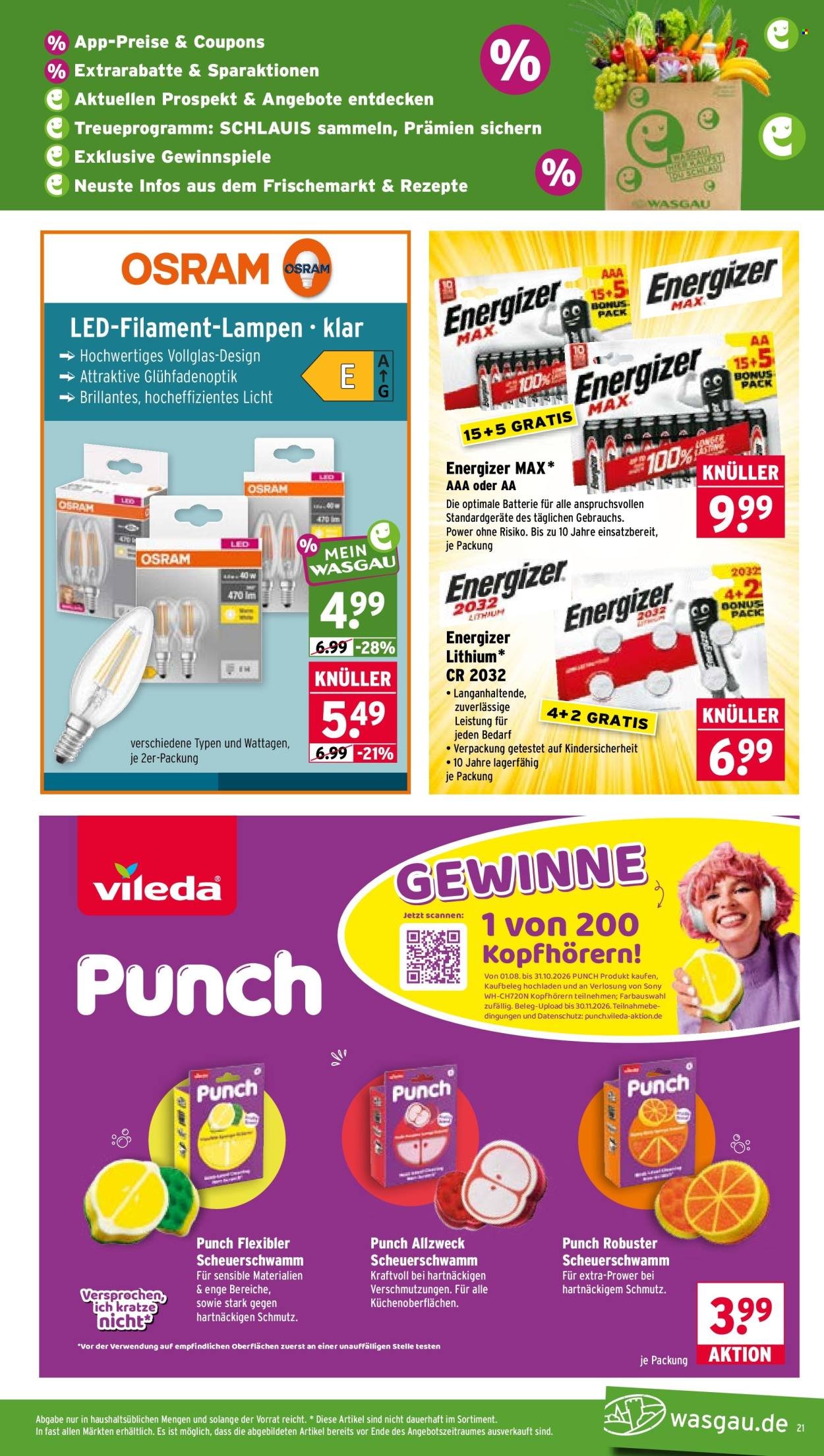 WASGAU Prospekt - Ab Montag 5.10.2026