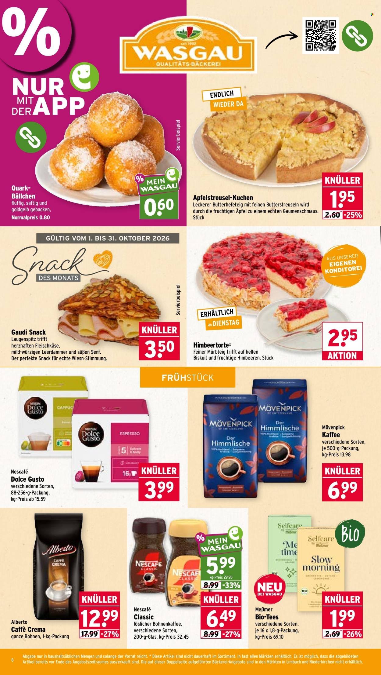 WASGAU Prospekt - Ab Montag 5.10.2026