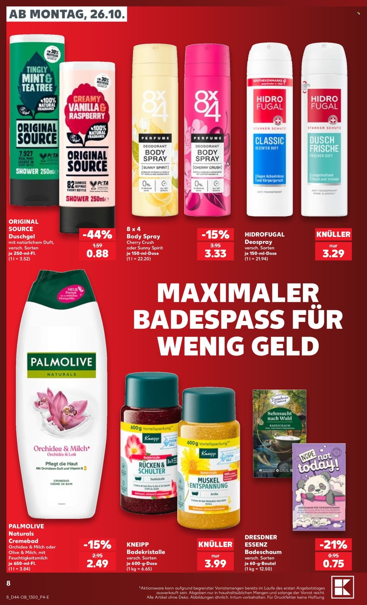 KAUFLAND Prospekt - Ab Montag 26.10.2026