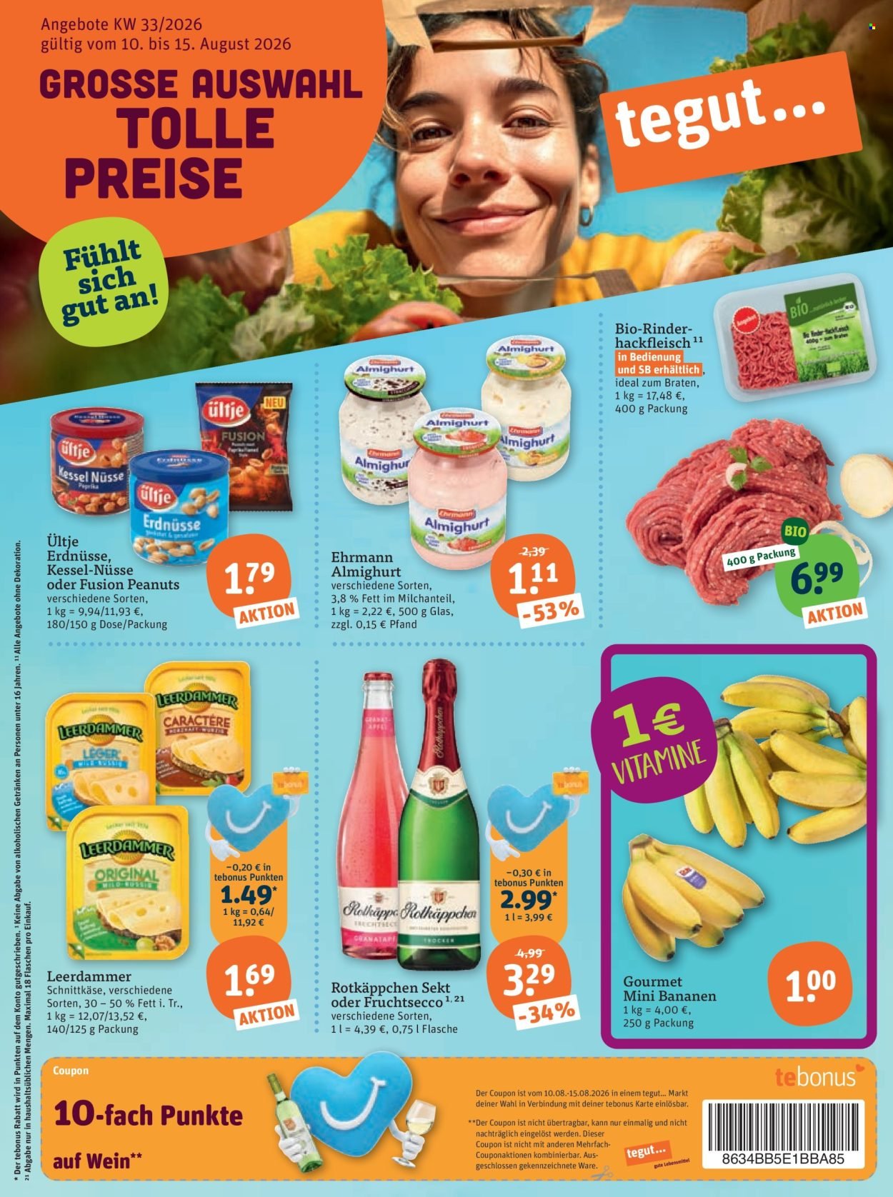 TEGUT... Prospekt - Ab Montag 10.08.2026