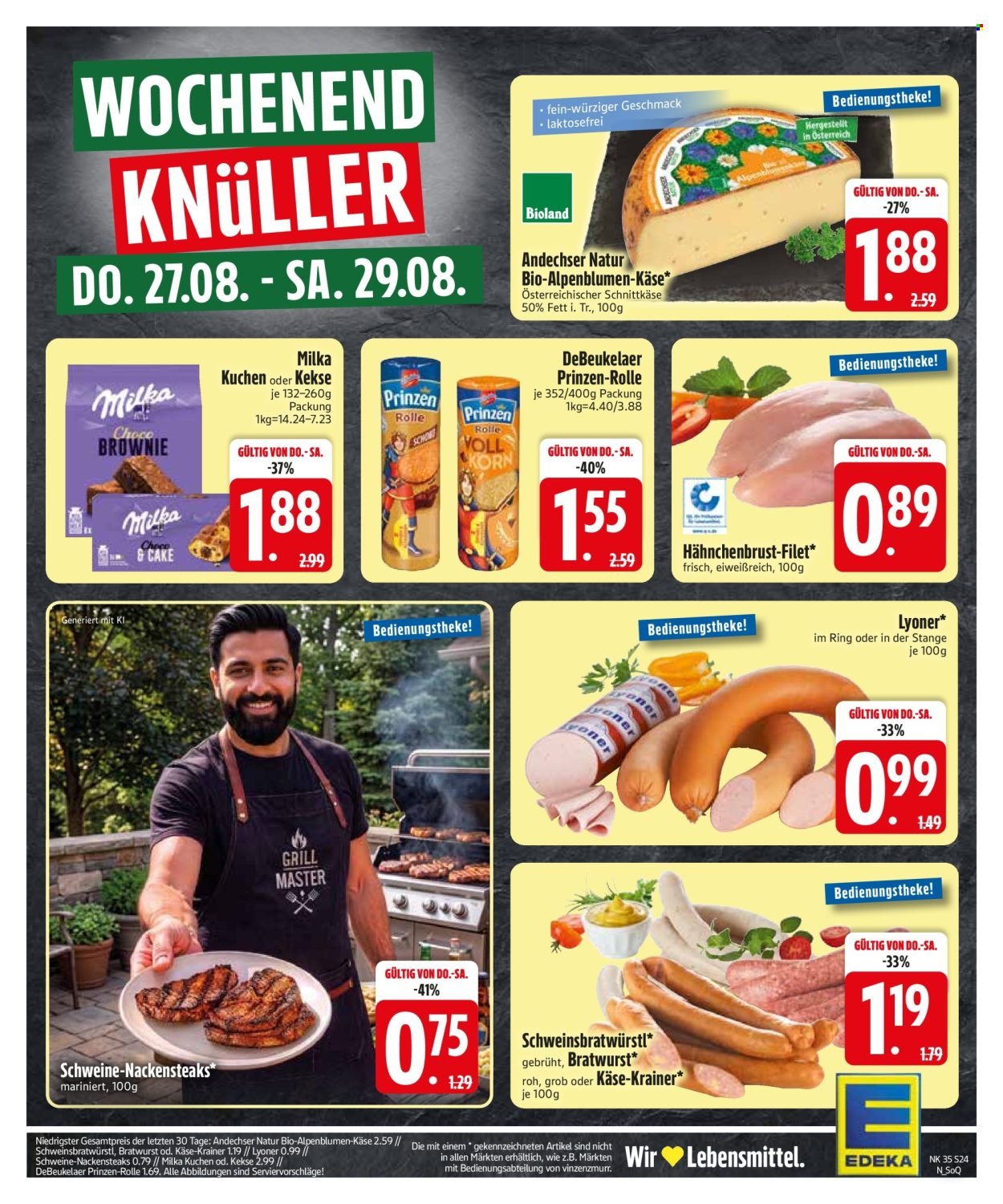EDEKA Prospekt - Ab Montag 24.08.2026