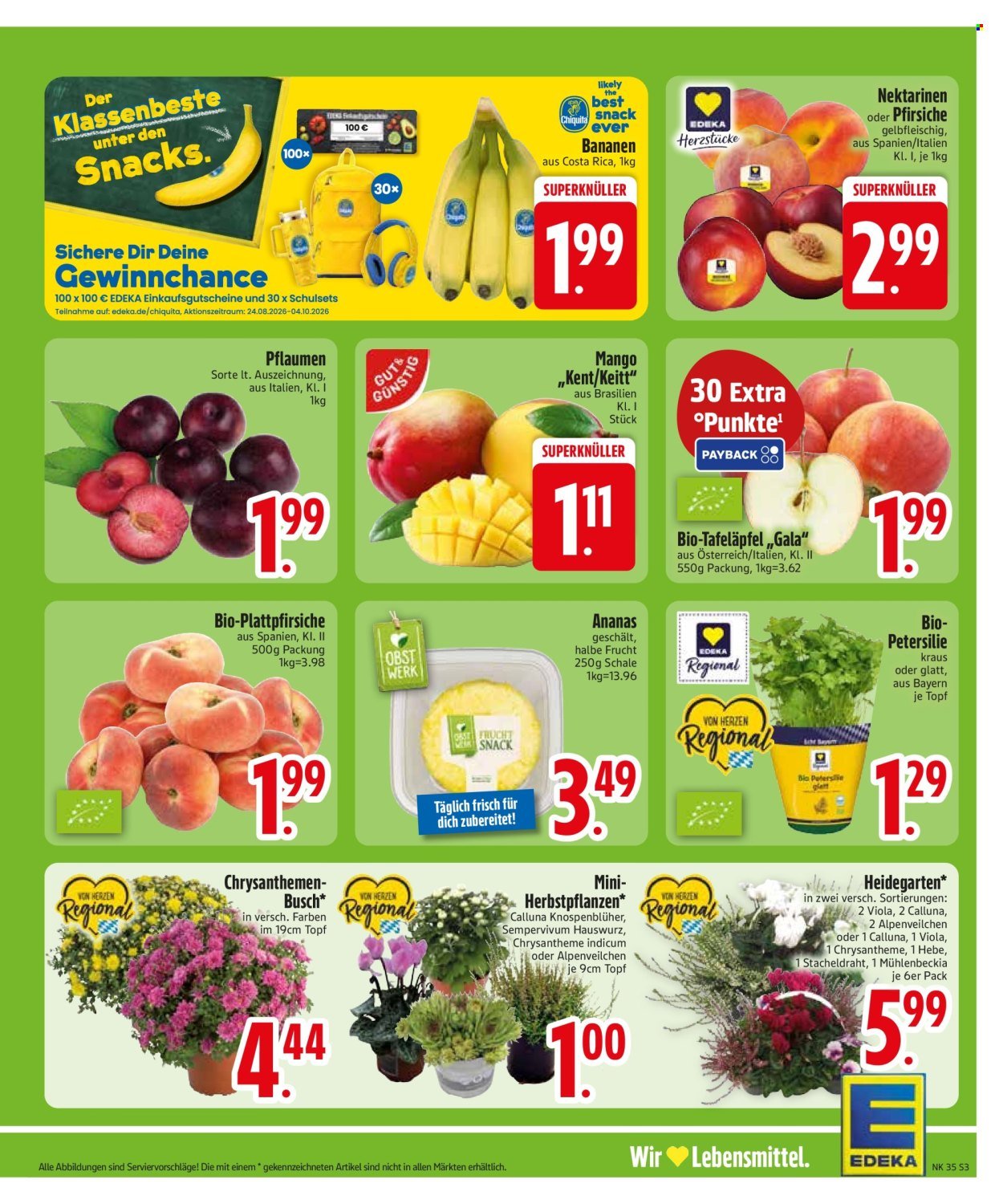 EDEKA Prospekt - Ab Montag 24.08.2026