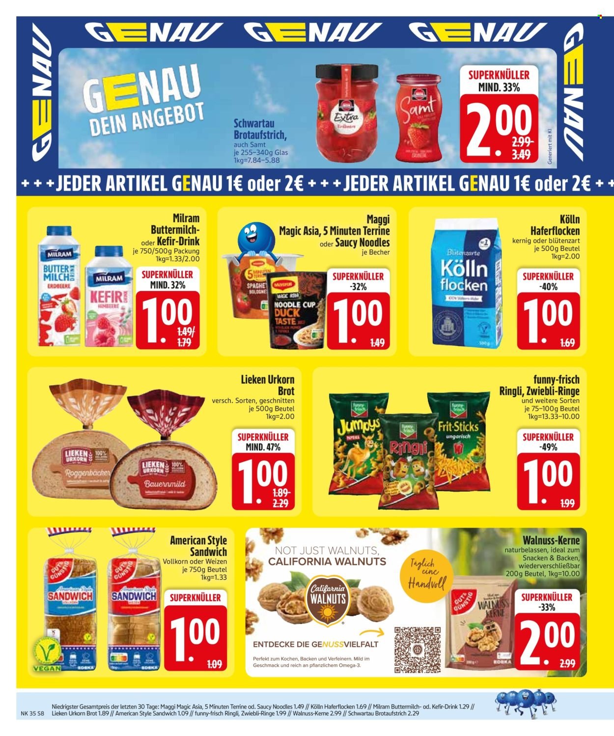 EDEKA Prospekt - Ab Montag 24.08.2026