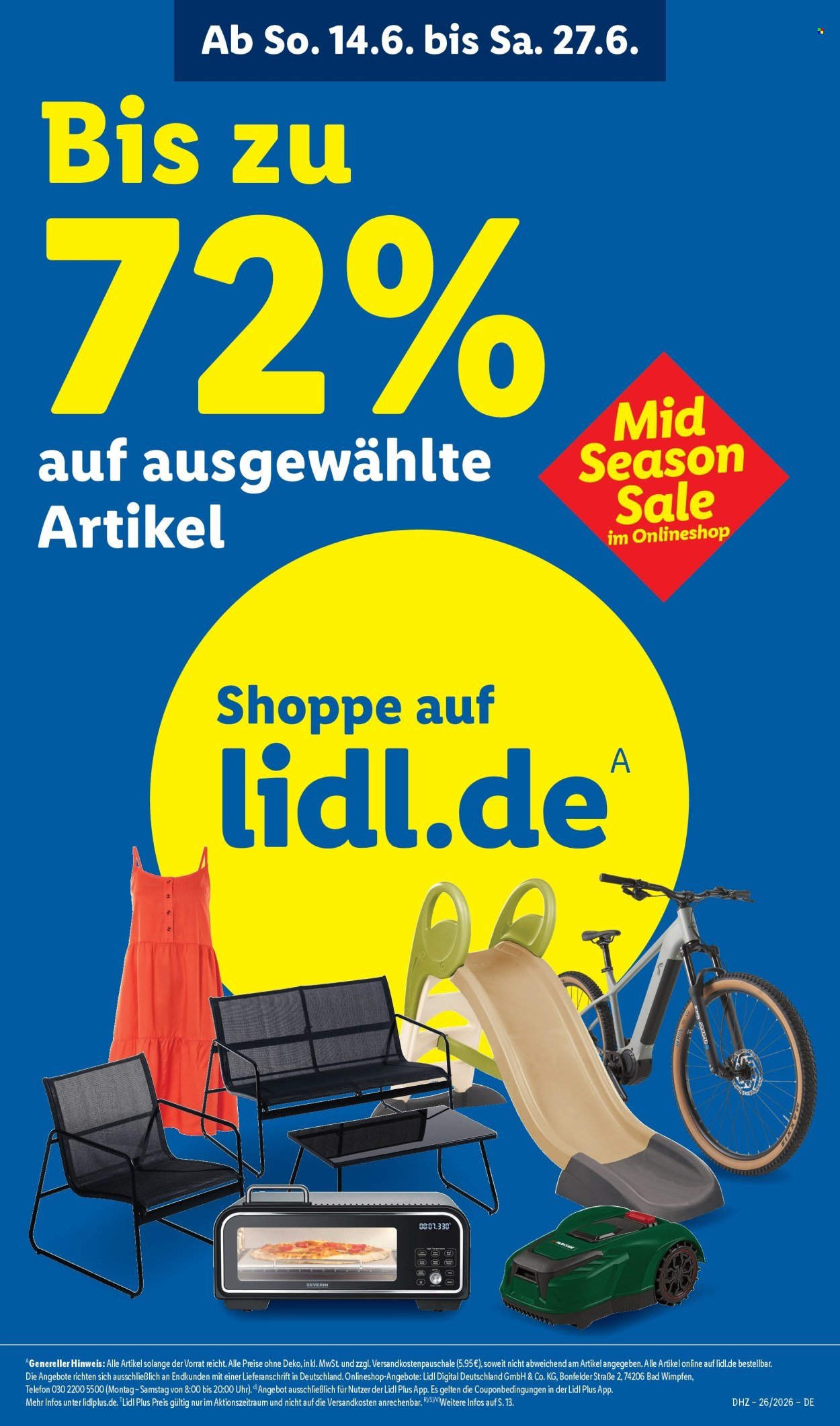 LIDL Prospekt - Ab Montag 22.06.2026
