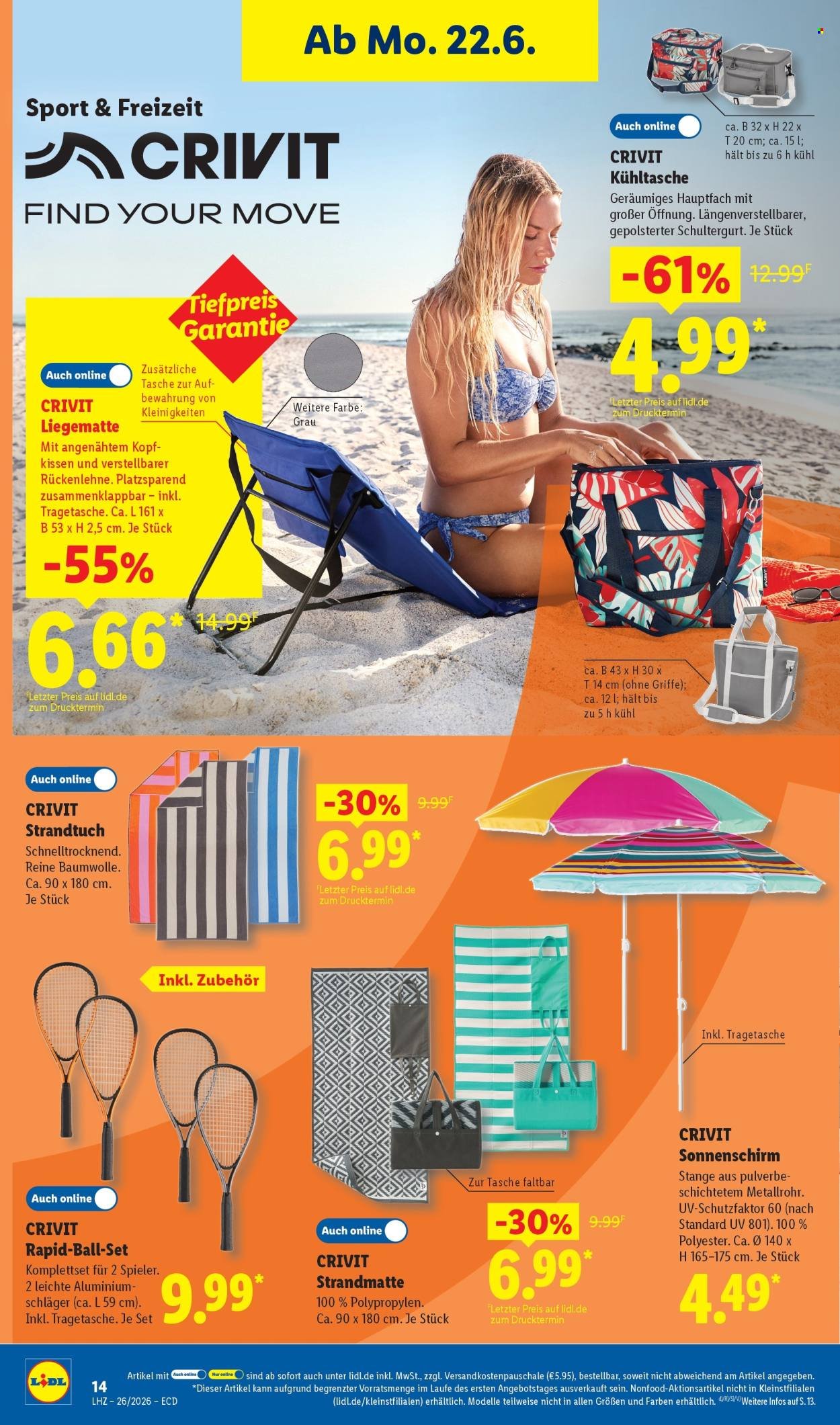 LIDL Prospekt - Ab Montag 22.06.2026