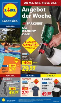 LIDL Prospekt - Ab Montag 22.06.2026