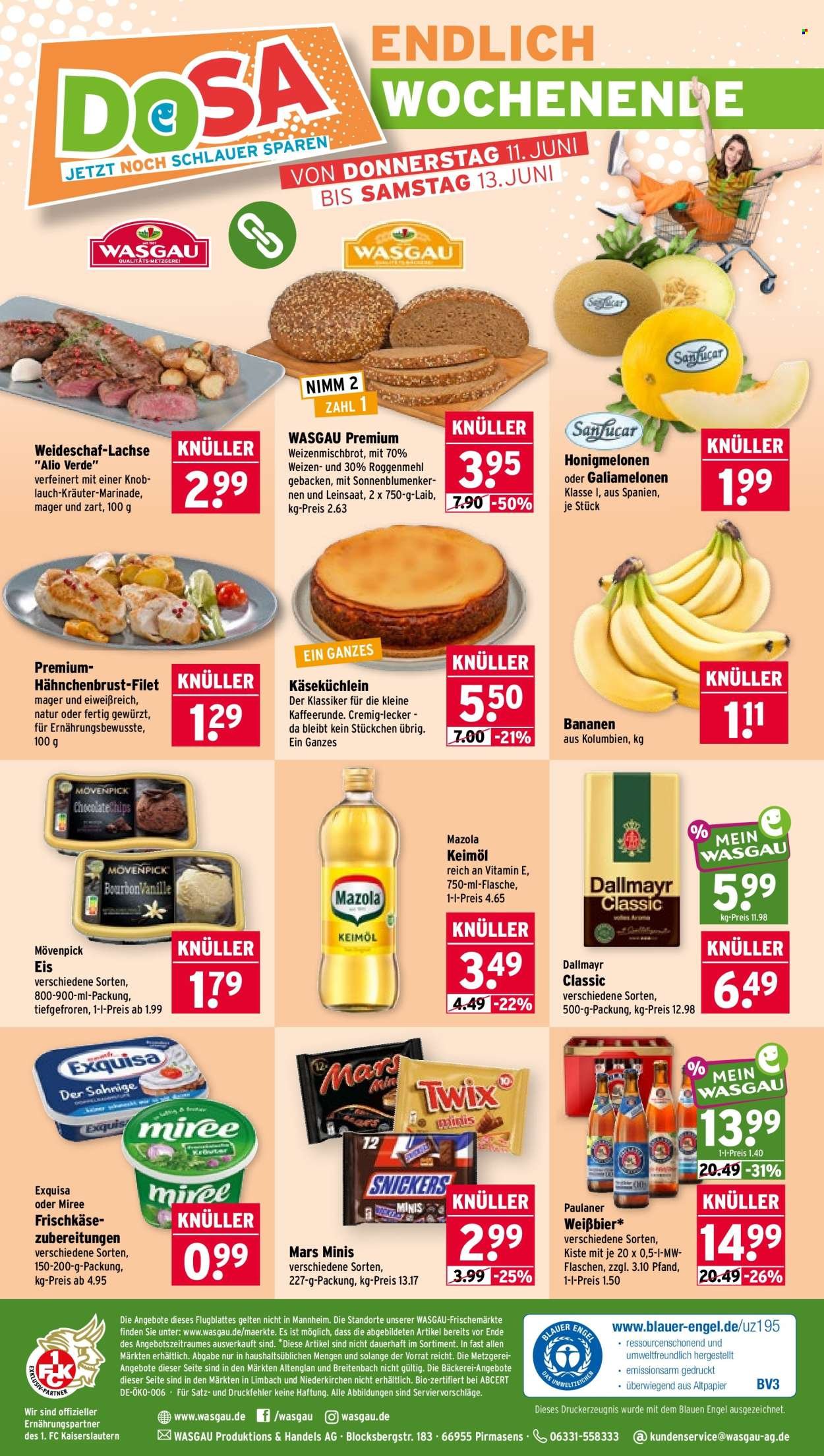 WASGAU Prospekt - Ab Montag 8.06.2026