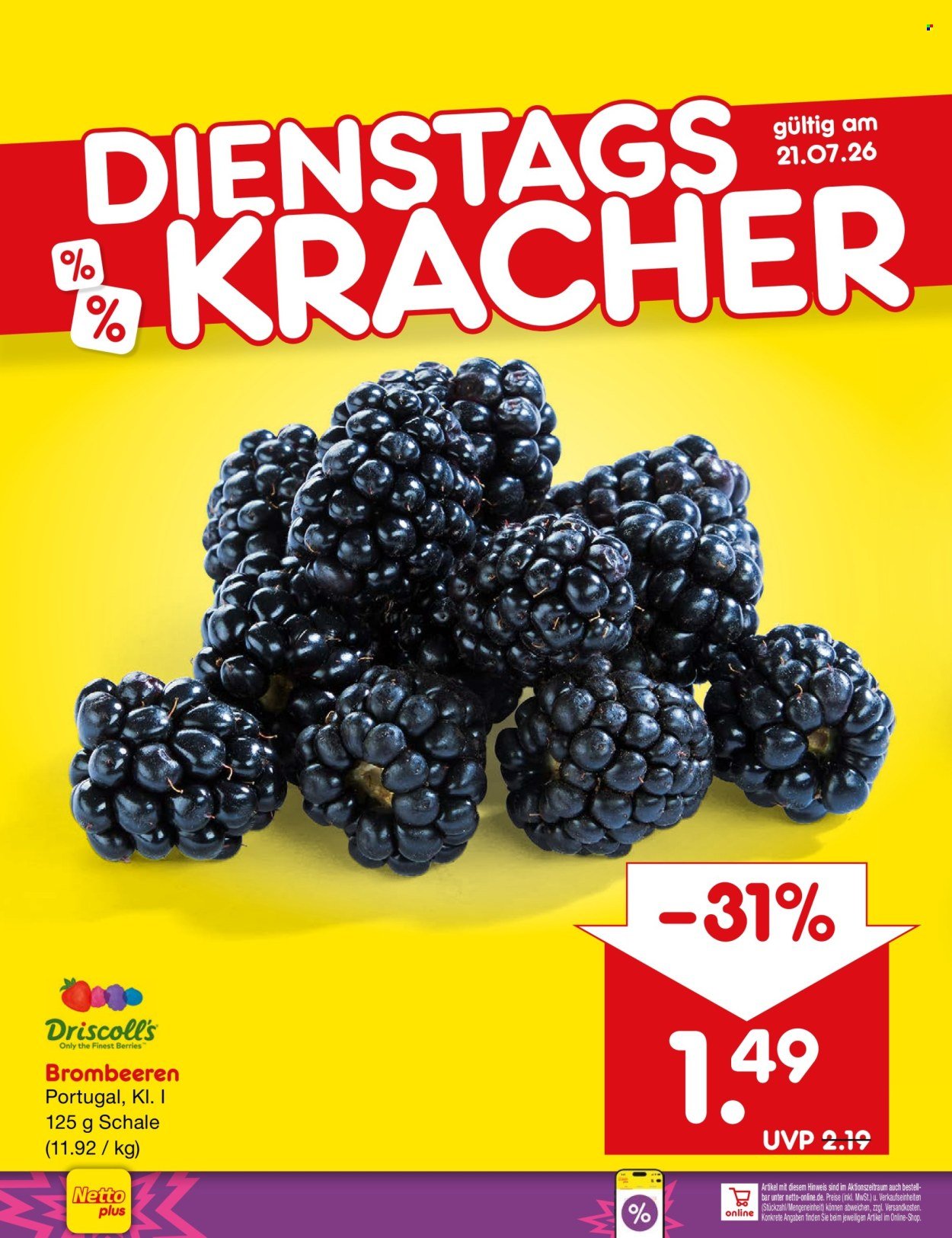 NETTO MARKEN-DISCOUNT Prospekt - Ab Montag 20.07.2026