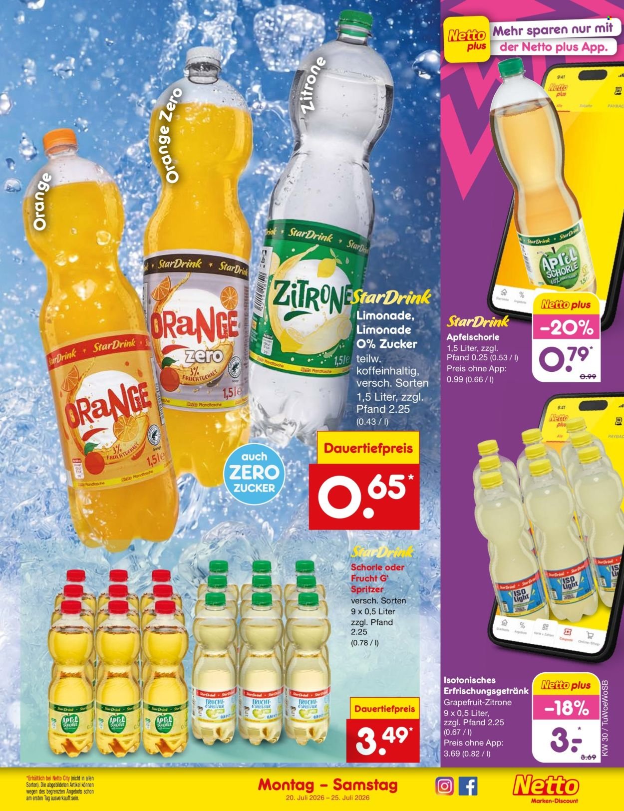 NETTO MARKEN-DISCOUNT Prospekt - Ab Montag 20.07.2026