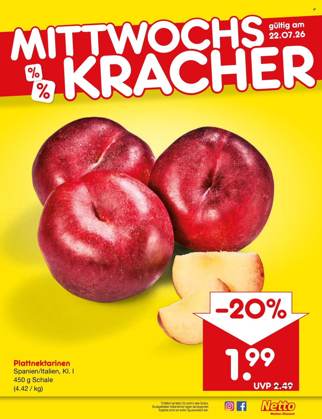 NETTO MARKEN-DISCOUNT Prospekt - Ab Montag 20.07.2026