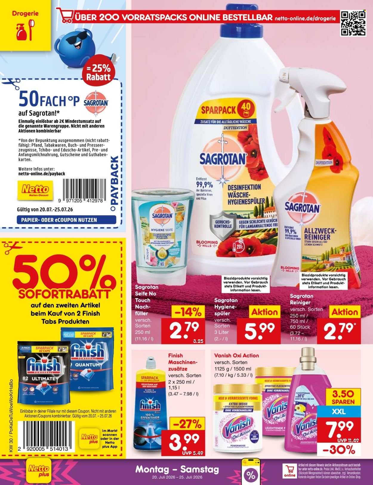 NETTO MARKEN-DISCOUNT Prospekt - Ab Montag 20.07.2026