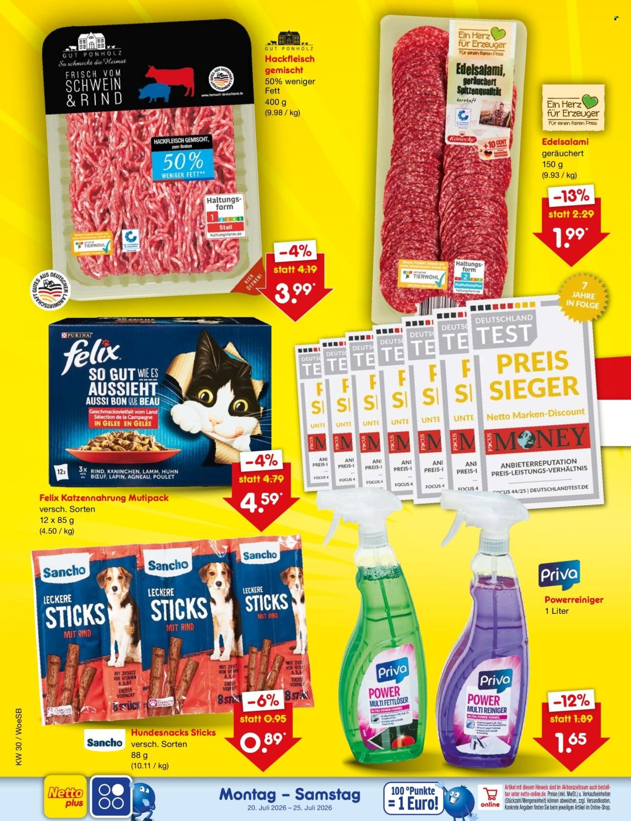NETTO MARKEN-DISCOUNT Prospekt - Ab Montag 20.07.2026
