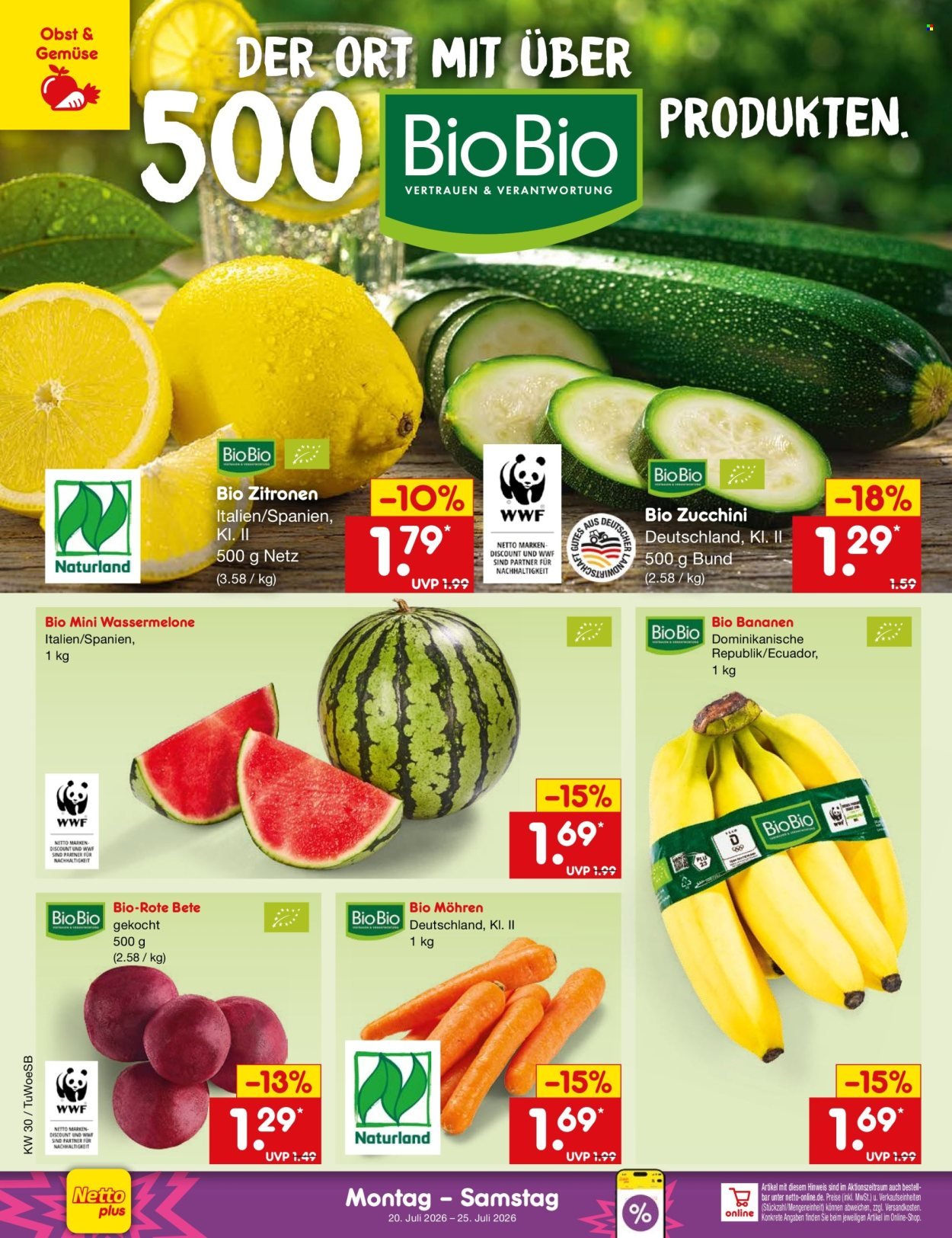 NETTO MARKEN-DISCOUNT Prospekt - Ab Montag 20.07.2026
