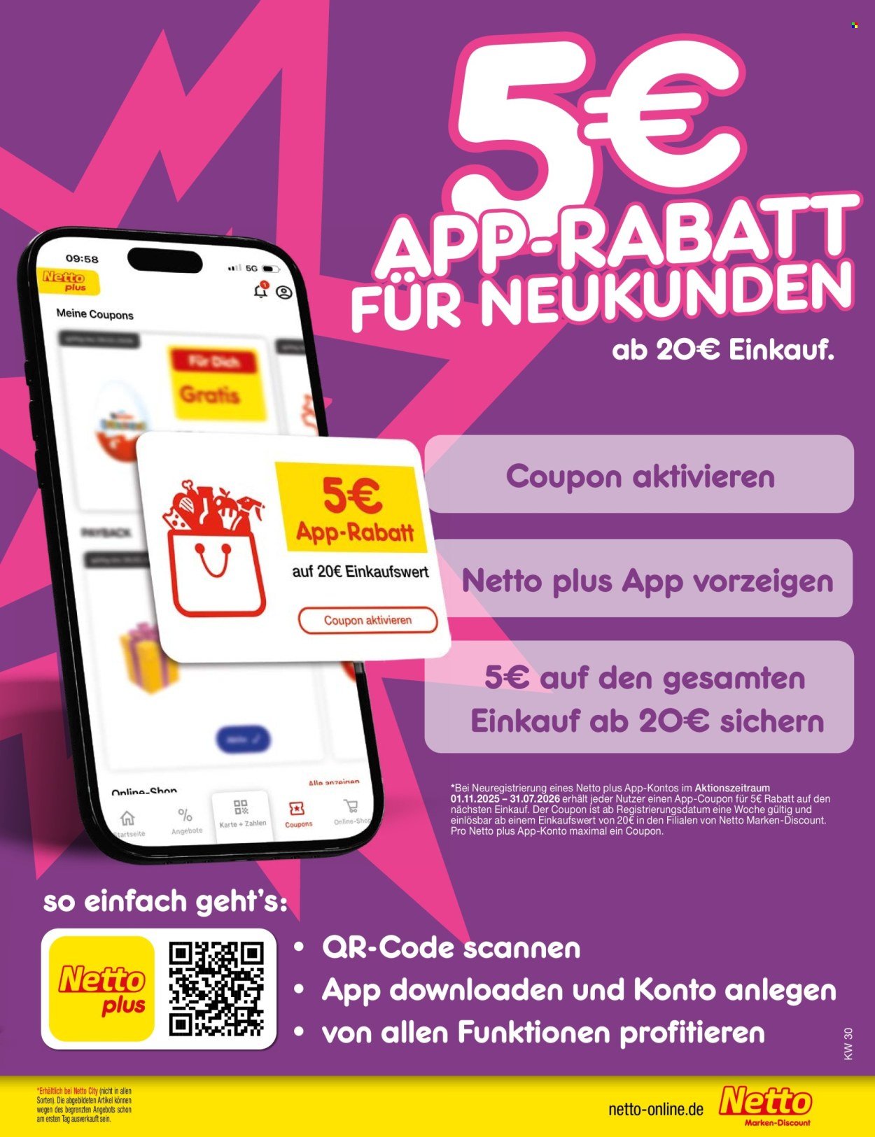 NETTO MARKEN-DISCOUNT Prospekt - Ab Montag 20.07.2026