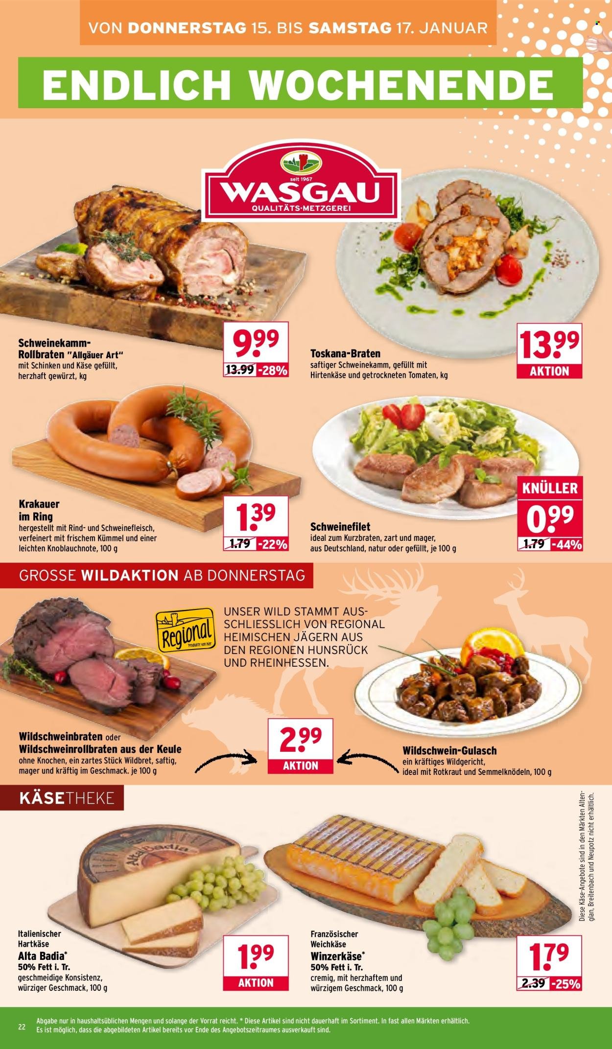 WASGAU Prospekt - Ab Montag 12.01.2026