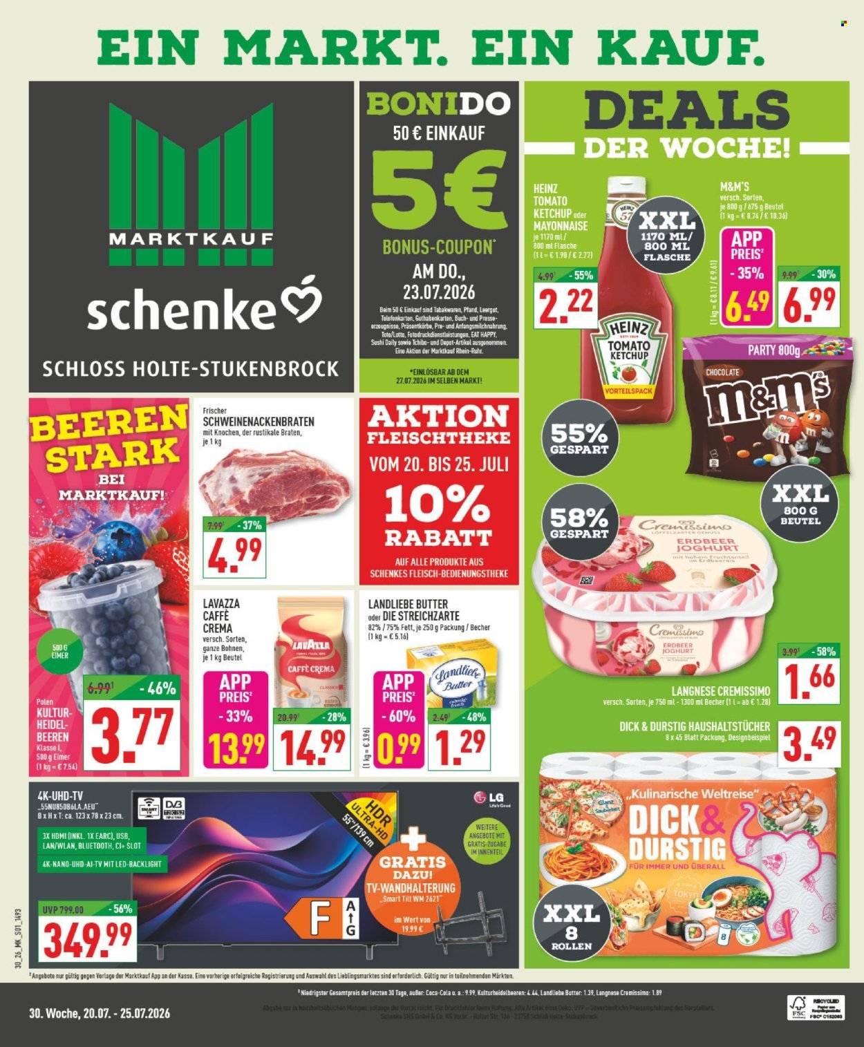 MARKTKAUF Prospekt - Ab Montag 20.07.2026