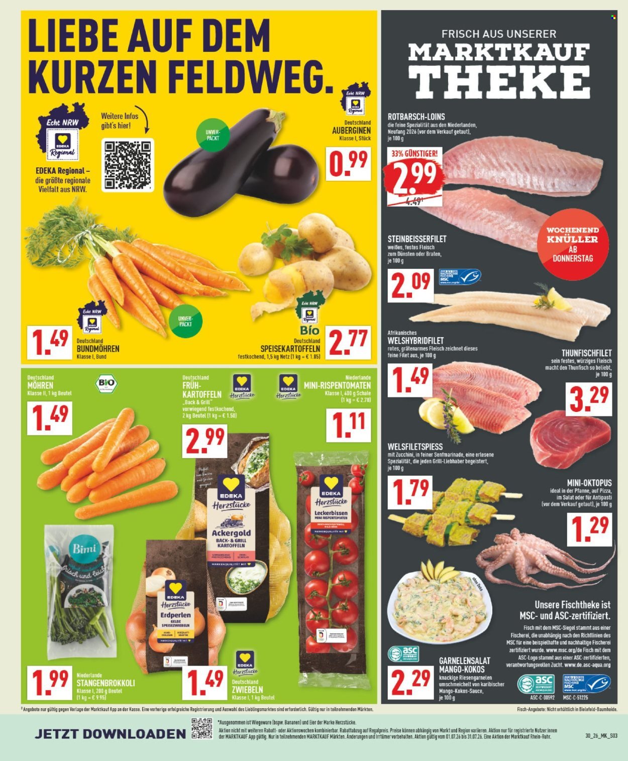 MARKTKAUF Prospekt - Ab Montag 20.07.2026