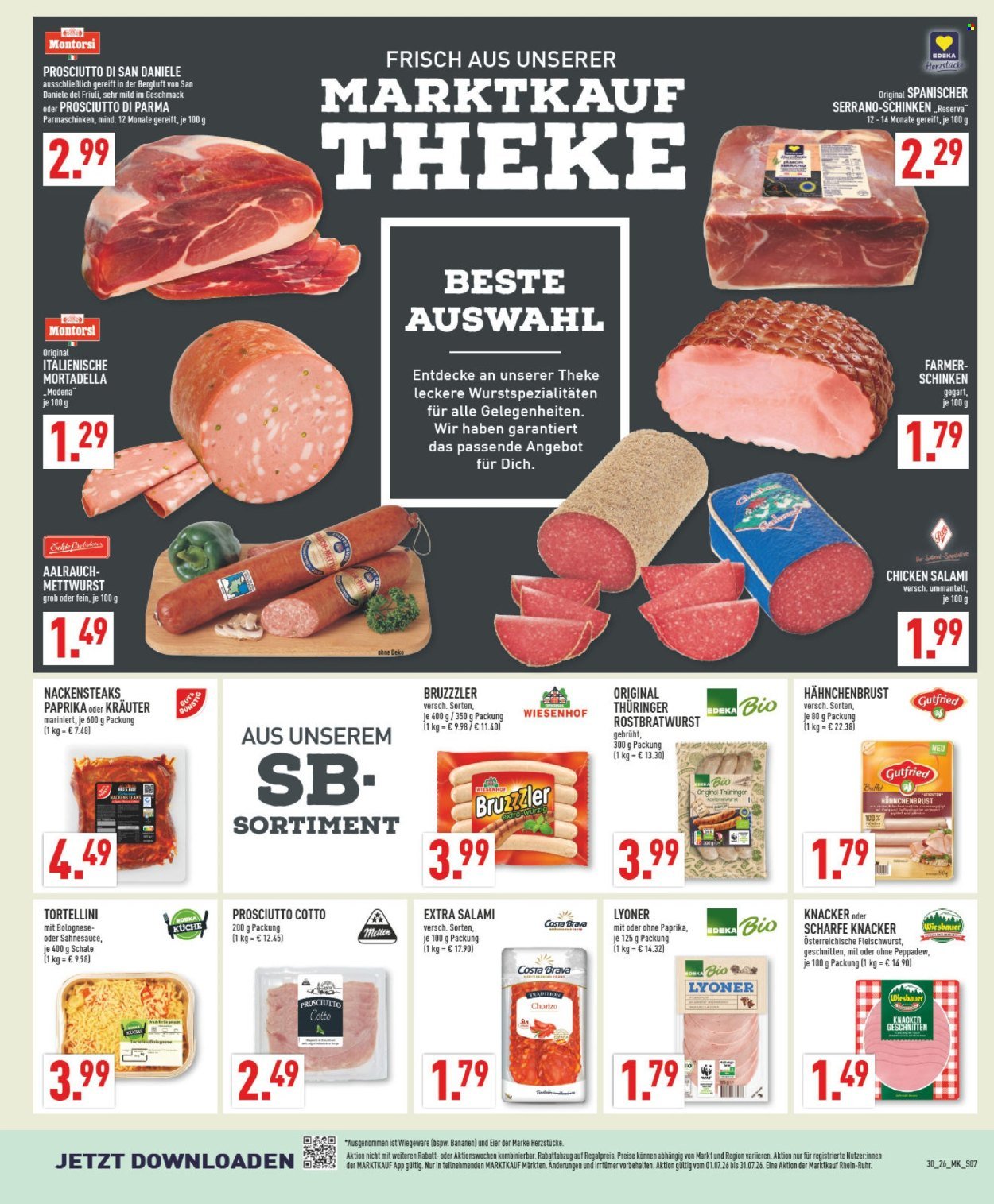 MARKTKAUF Prospekt - Ab Montag 20.07.2026