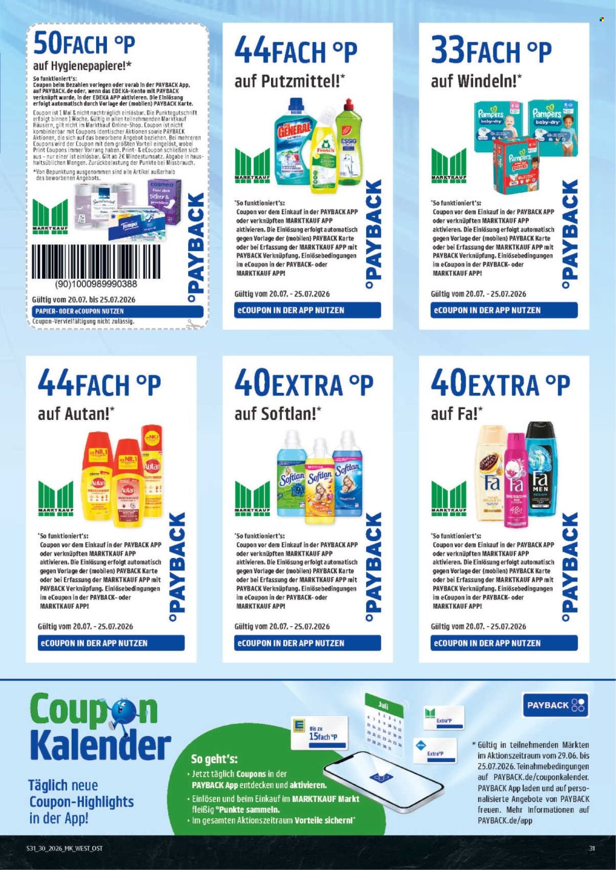 MARKTKAUF Prospekt - Ab Montag 20.07.2026