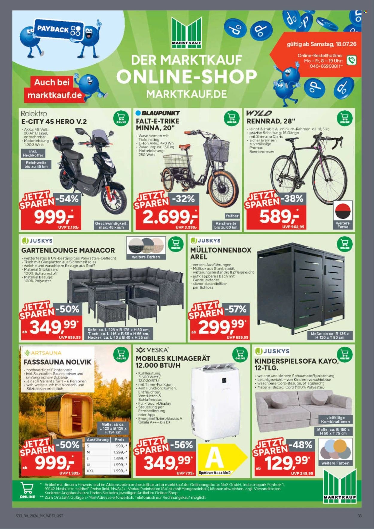 MARKTKAUF Prospekt - Ab Montag 20.07.2026