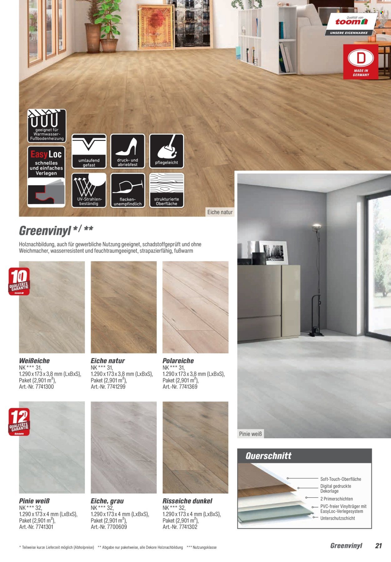 TOOM BAUMARKT Angebote - Bodenbeläge & Zubehör