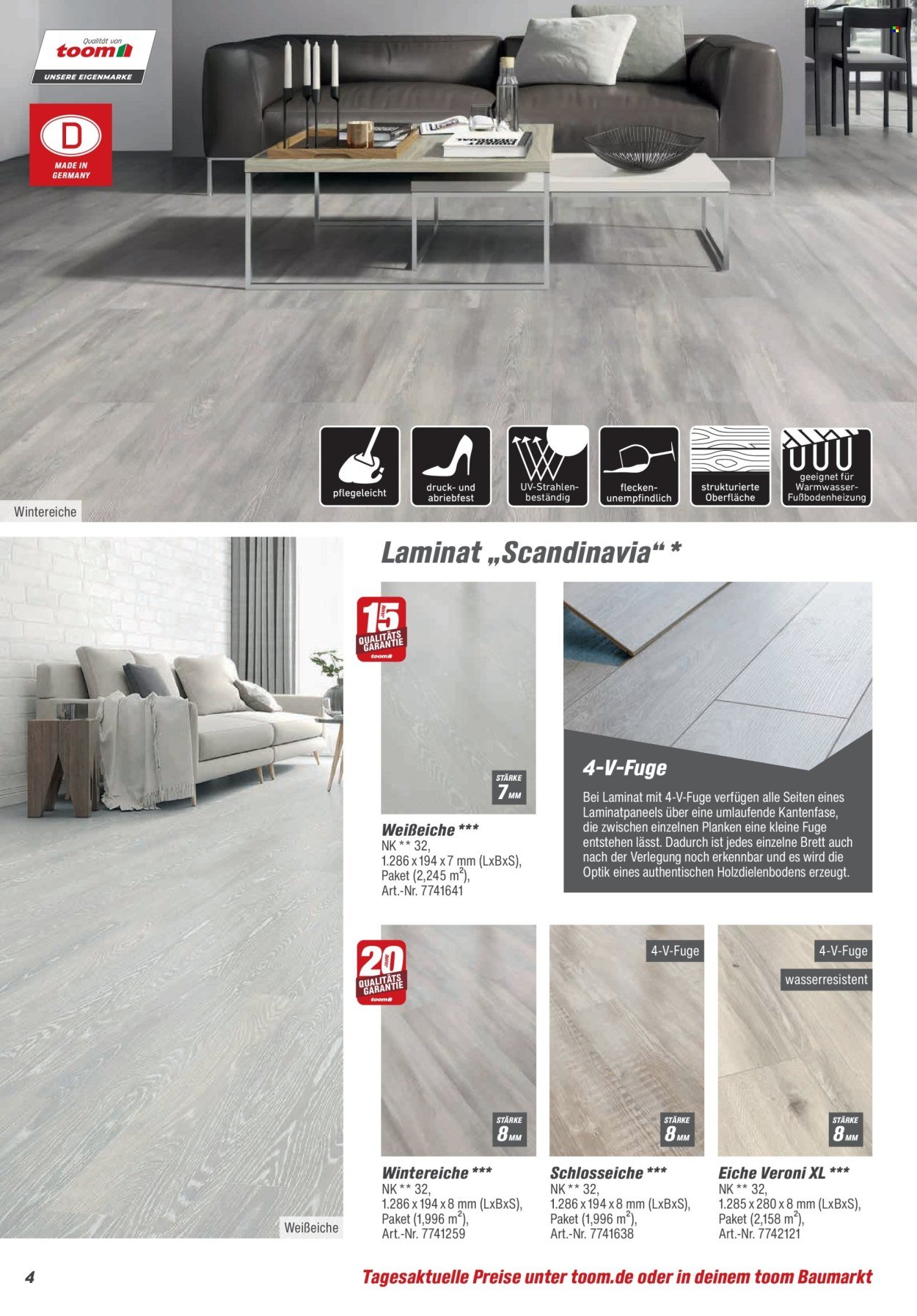 TOOM BAUMARKT Angebote - Bodenbeläge & Zubehör