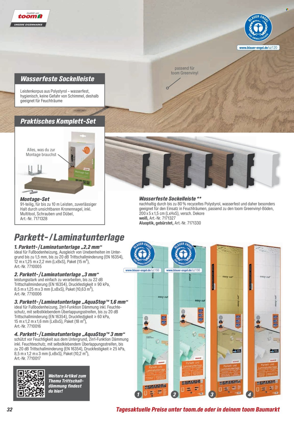 TOOM BAUMARKT Angebote - Bodenbeläge & Zubehör