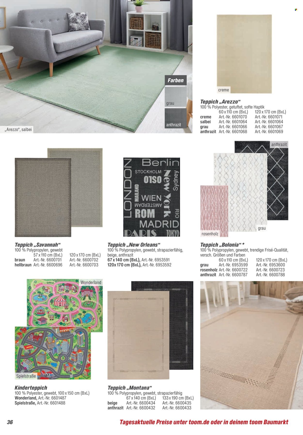 TOOM BAUMARKT Angebote - Bodenbeläge & Zubehör