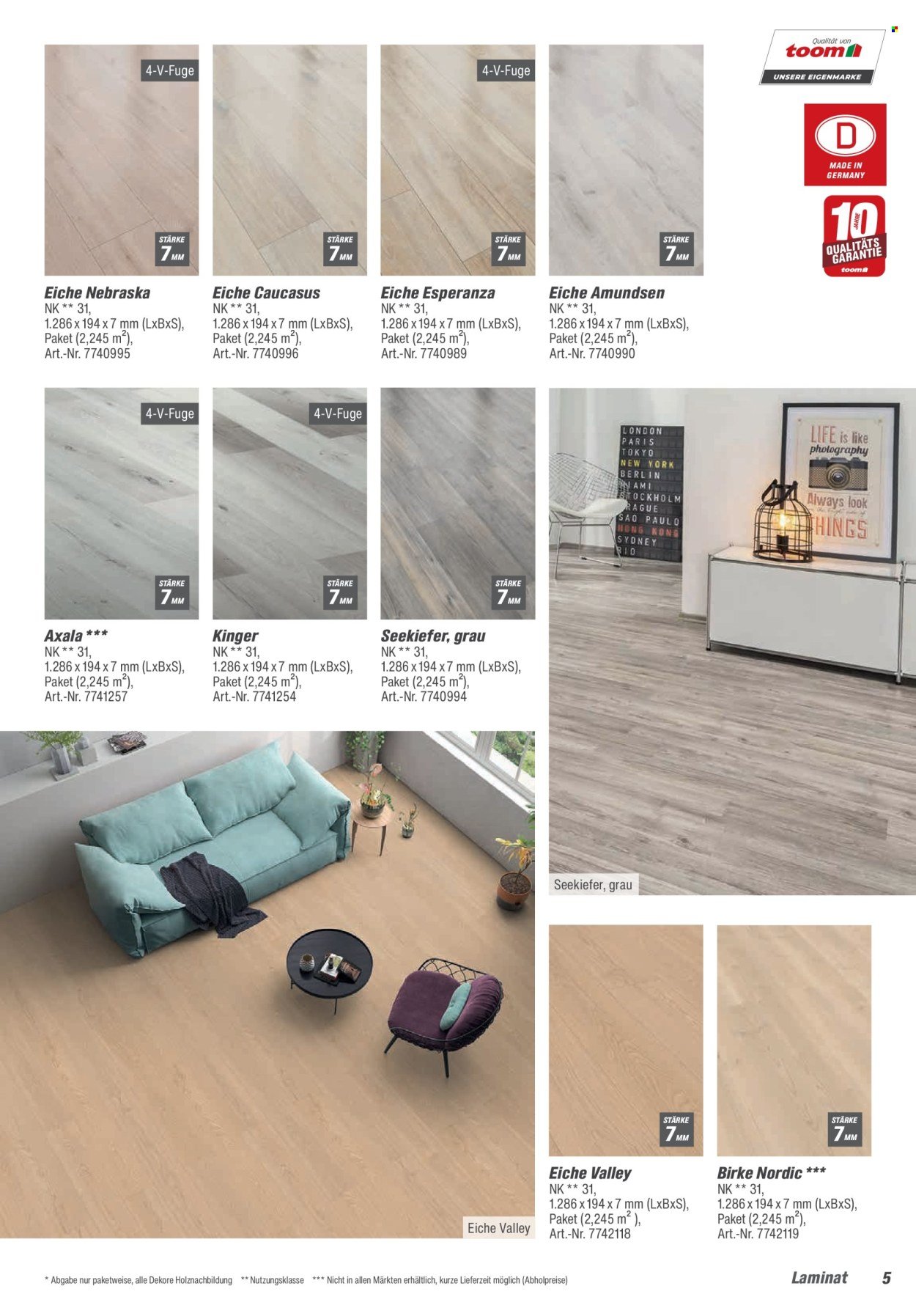 TOOM BAUMARKT Angebote - Bodenbeläge & Zubehör