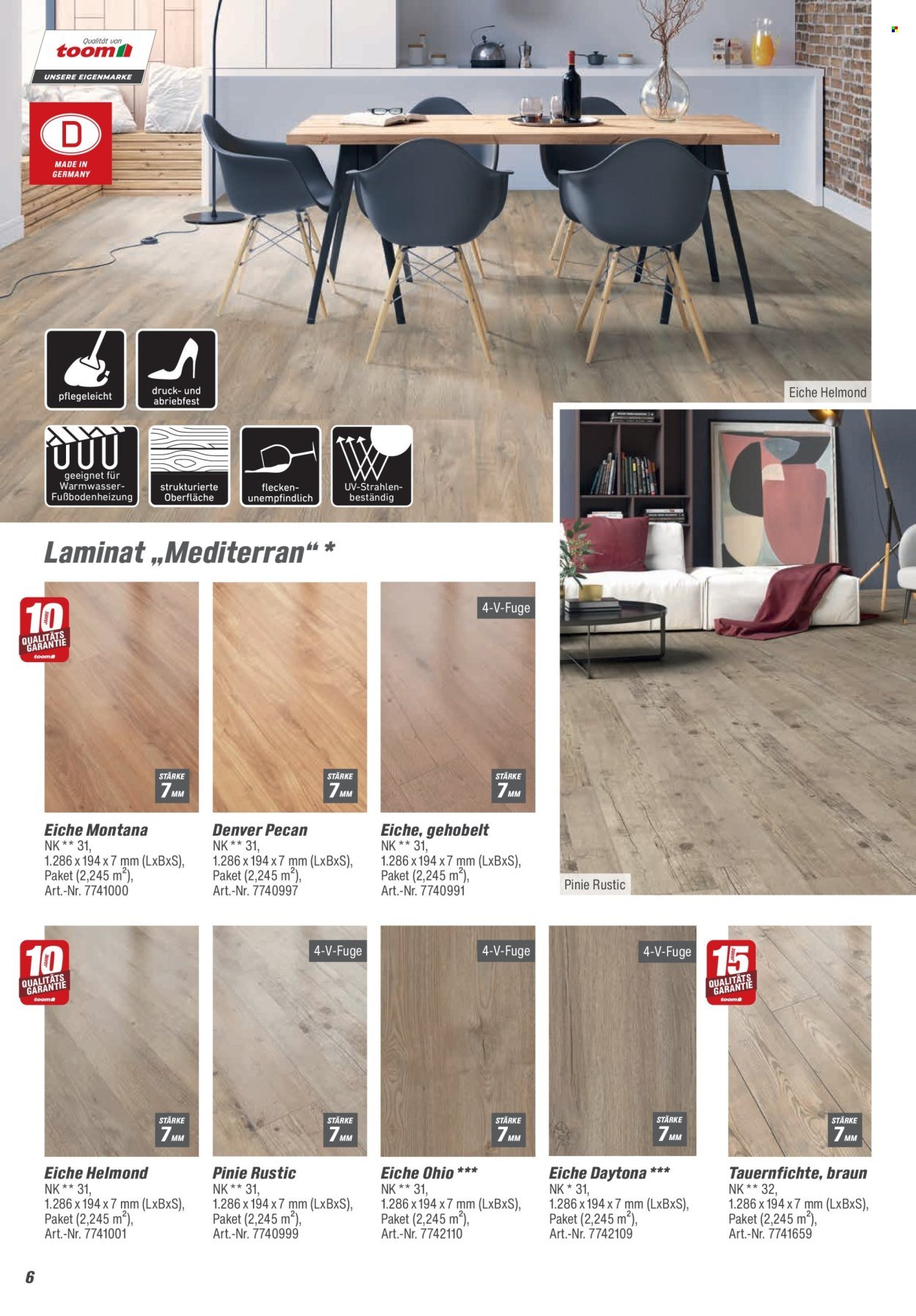 TOOM BAUMARKT Angebote - Bodenbeläge & Zubehör