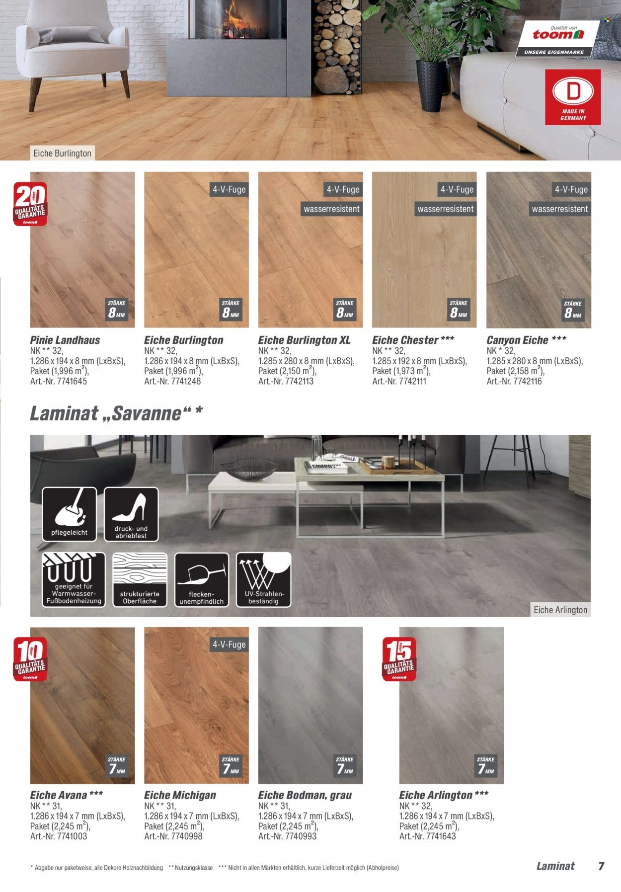 TOOM BAUMARKT Angebote - Bodenbeläge & Zubehör