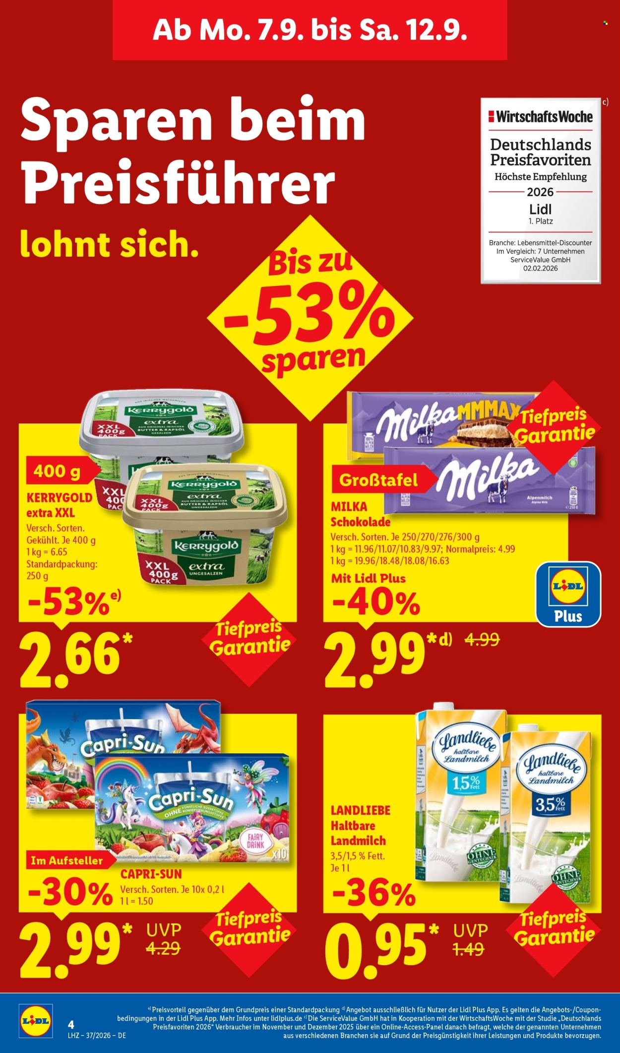 LIDL Prospekt - Ab Montag 7.09.2026