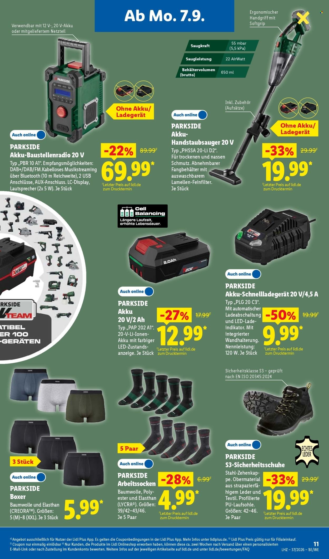 LIDL Prospekt - Ab Montag 7.09.2026