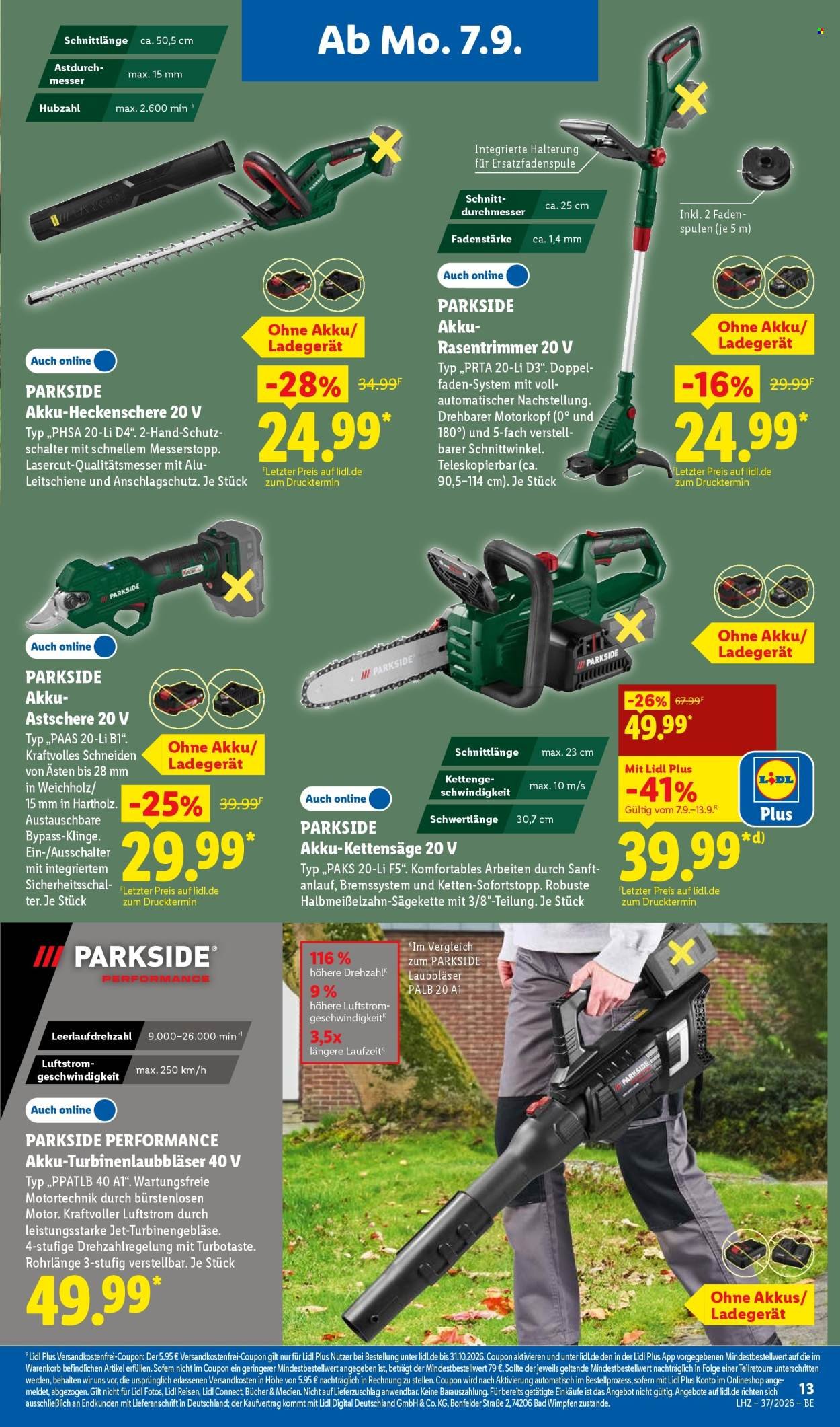 LIDL Prospekt - Ab Montag 7.09.2026