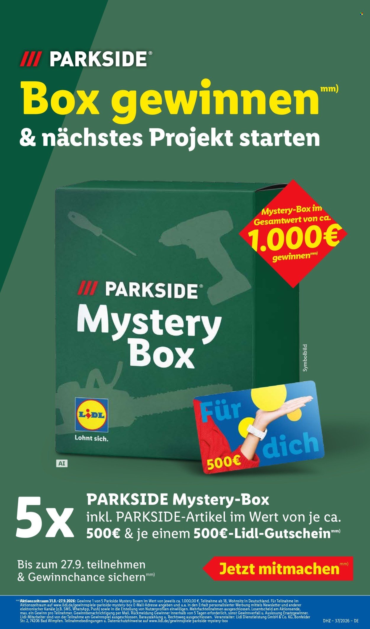 LIDL Prospekt - Ab Montag 7.09.2026