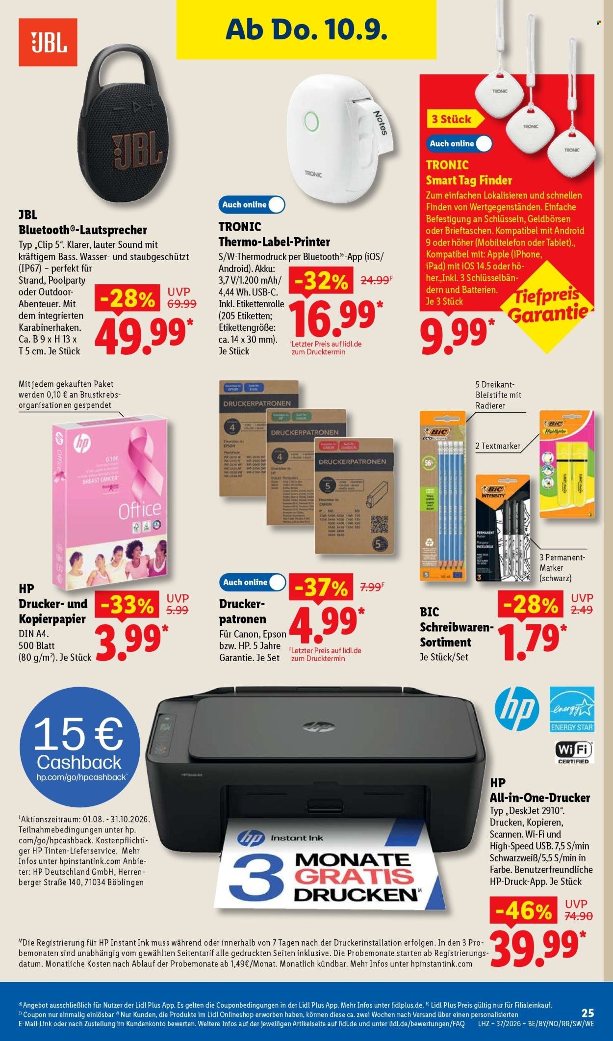 LIDL Prospekt - Ab Montag 7.09.2026