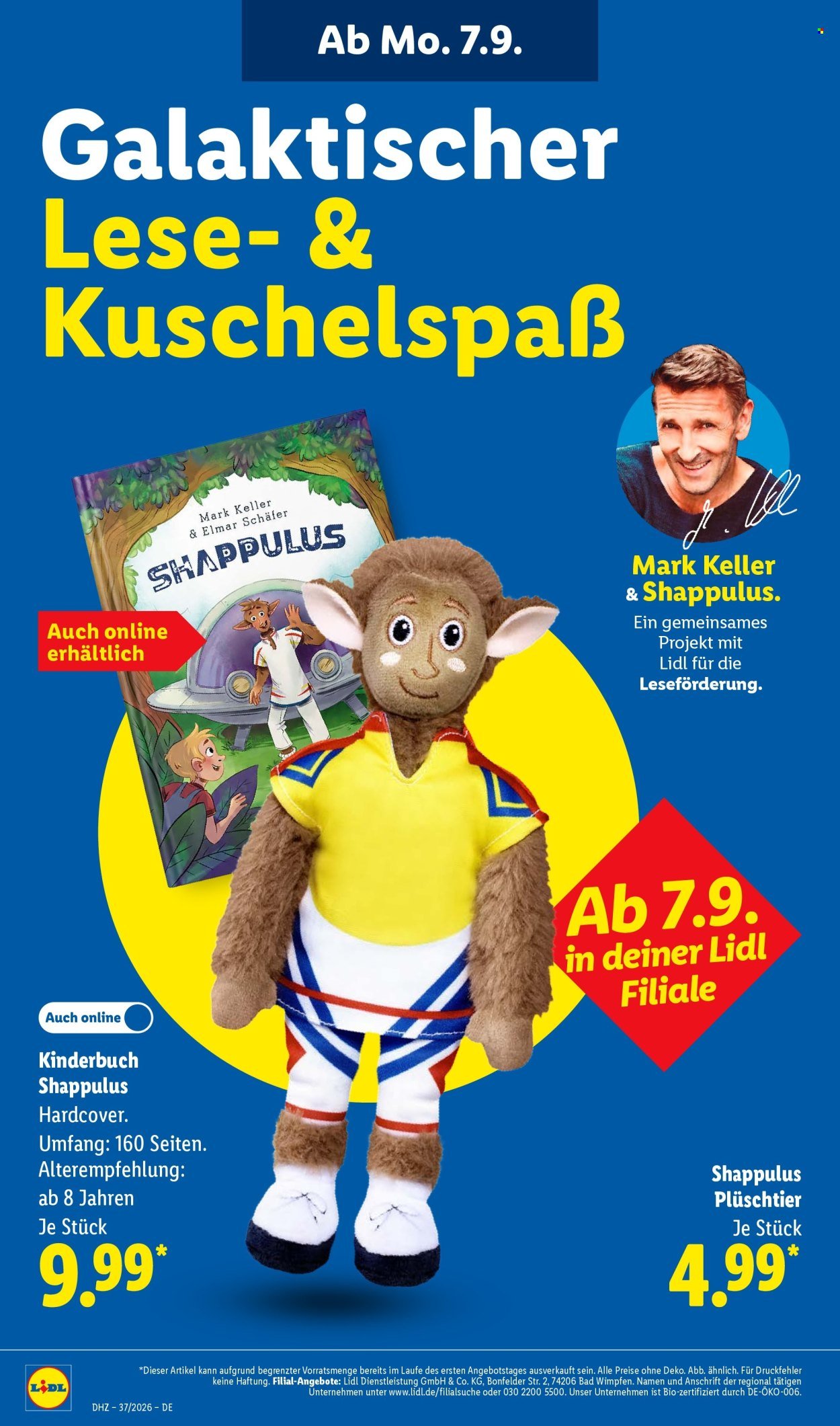 LIDL Prospekt - Ab Montag 7.09.2026