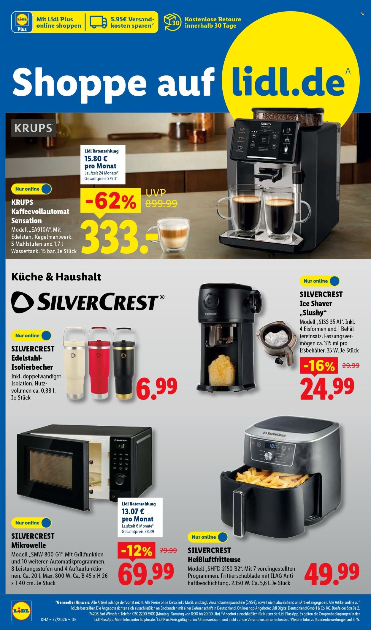 LIDL Prospekt - Ab Montag 7.09.2026