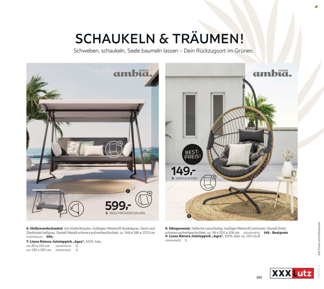 XXXLUTZ Prospekt - My Home Garten