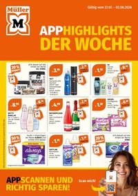 MÜLLER Prospekt - App Highlights der Woche