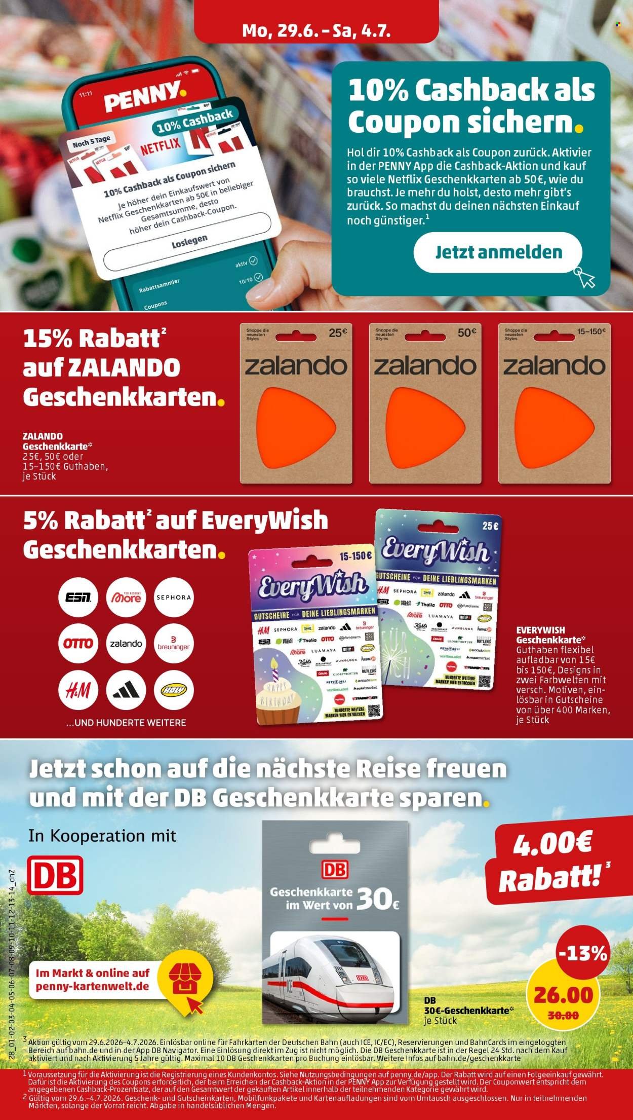 PENNY Prospekt - Ab Montag 29.06.2026