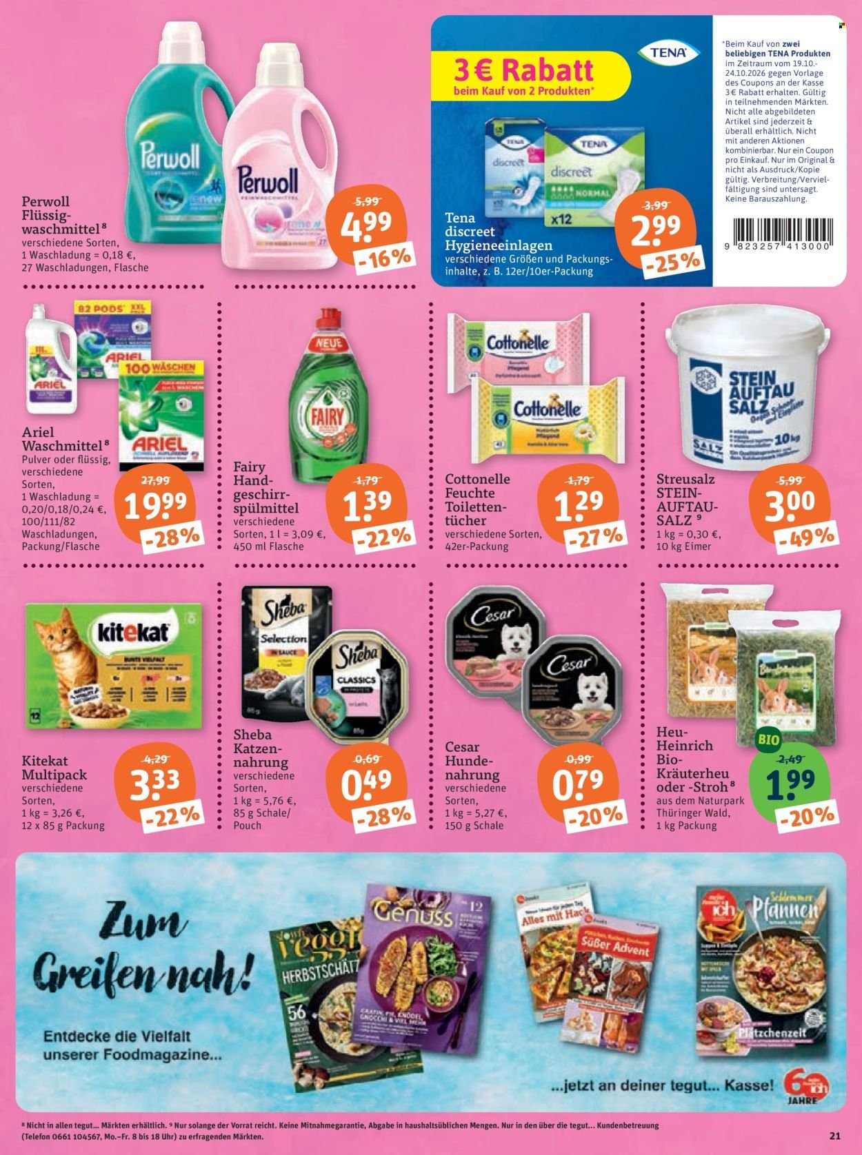 TEGUT... Prospekt - Ab Montag 19.10.2026