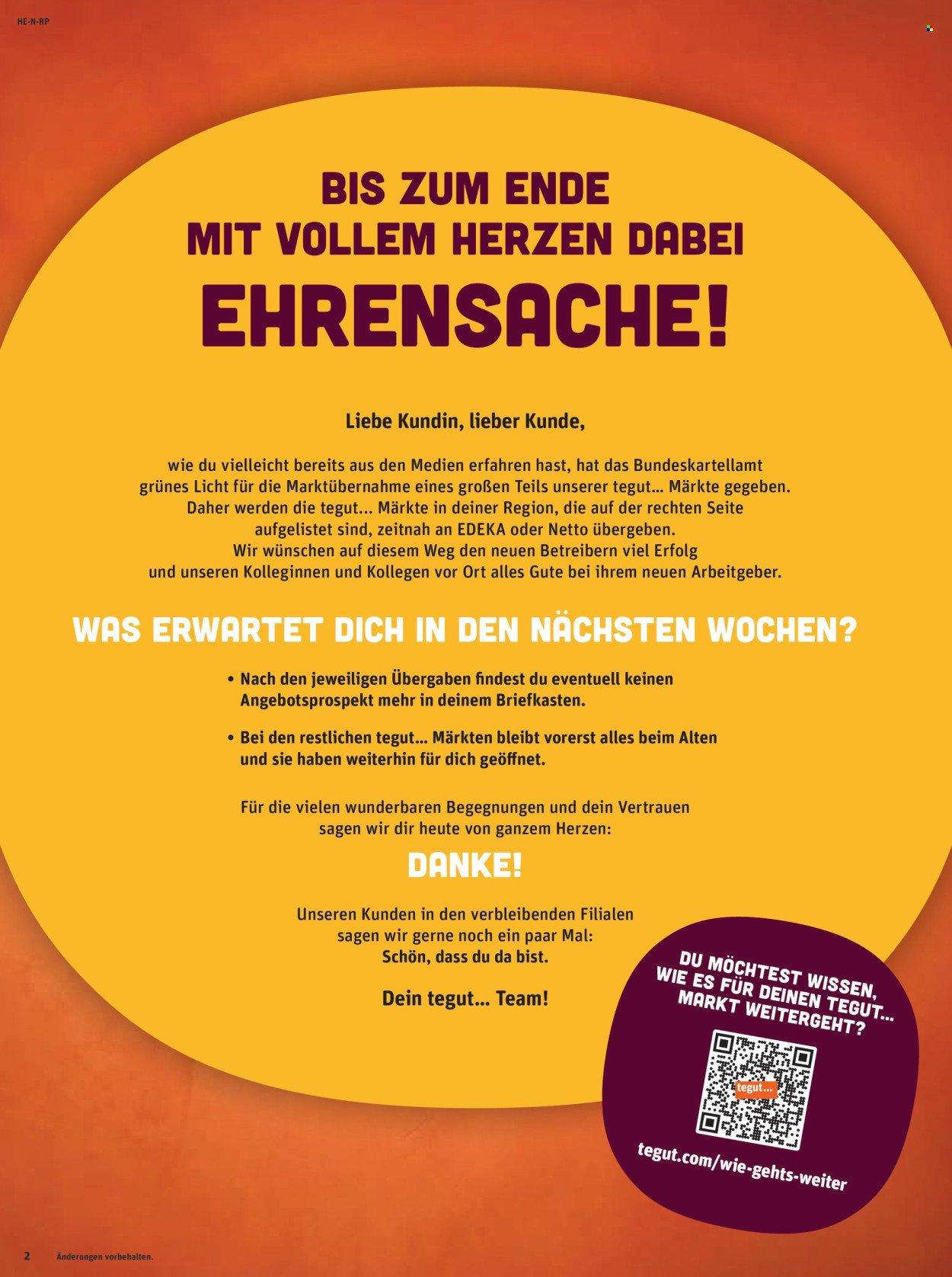 TEGUT... Prospekt - Ab Montag 19.10.2026