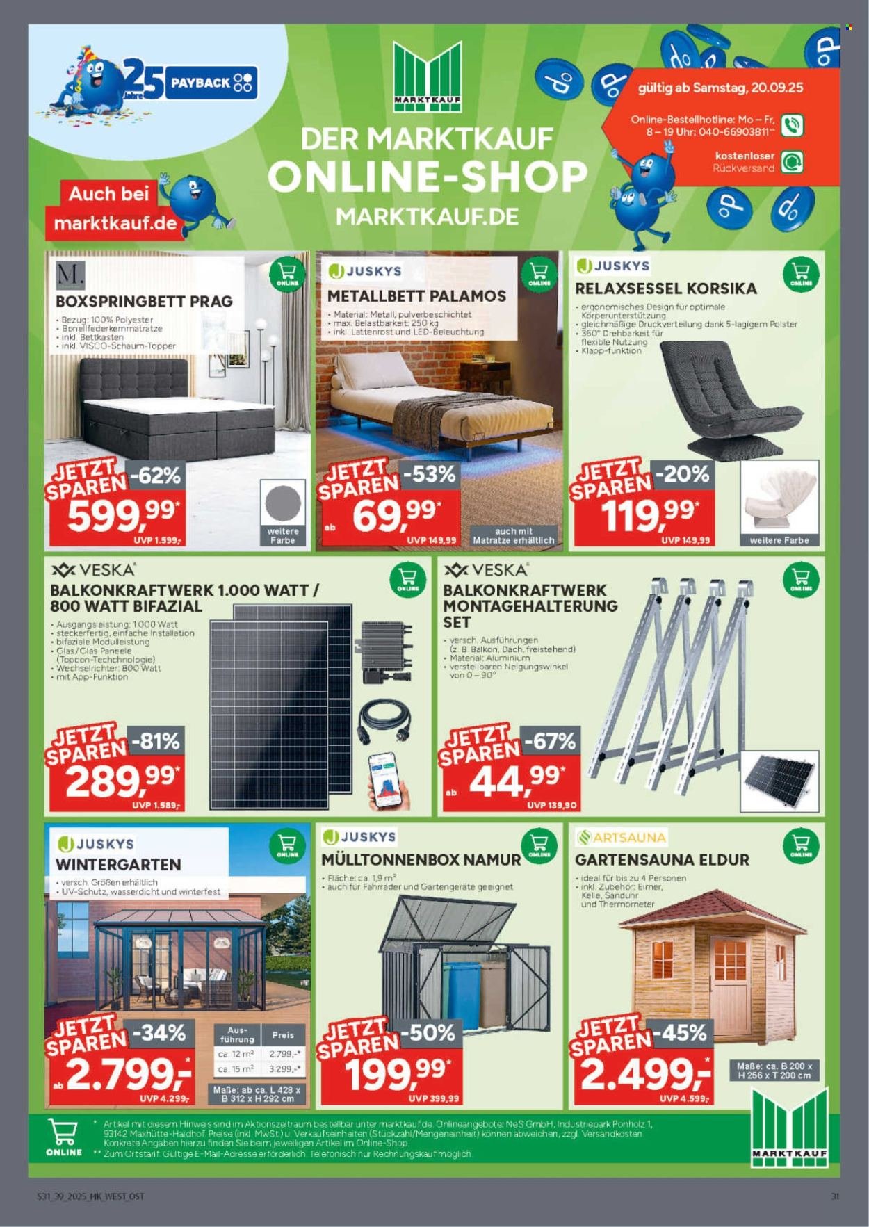 MARKTKAUF Prospekt - Ab Montag 22.09.2025 (2025-09-22 - 2025-09-27) | 31