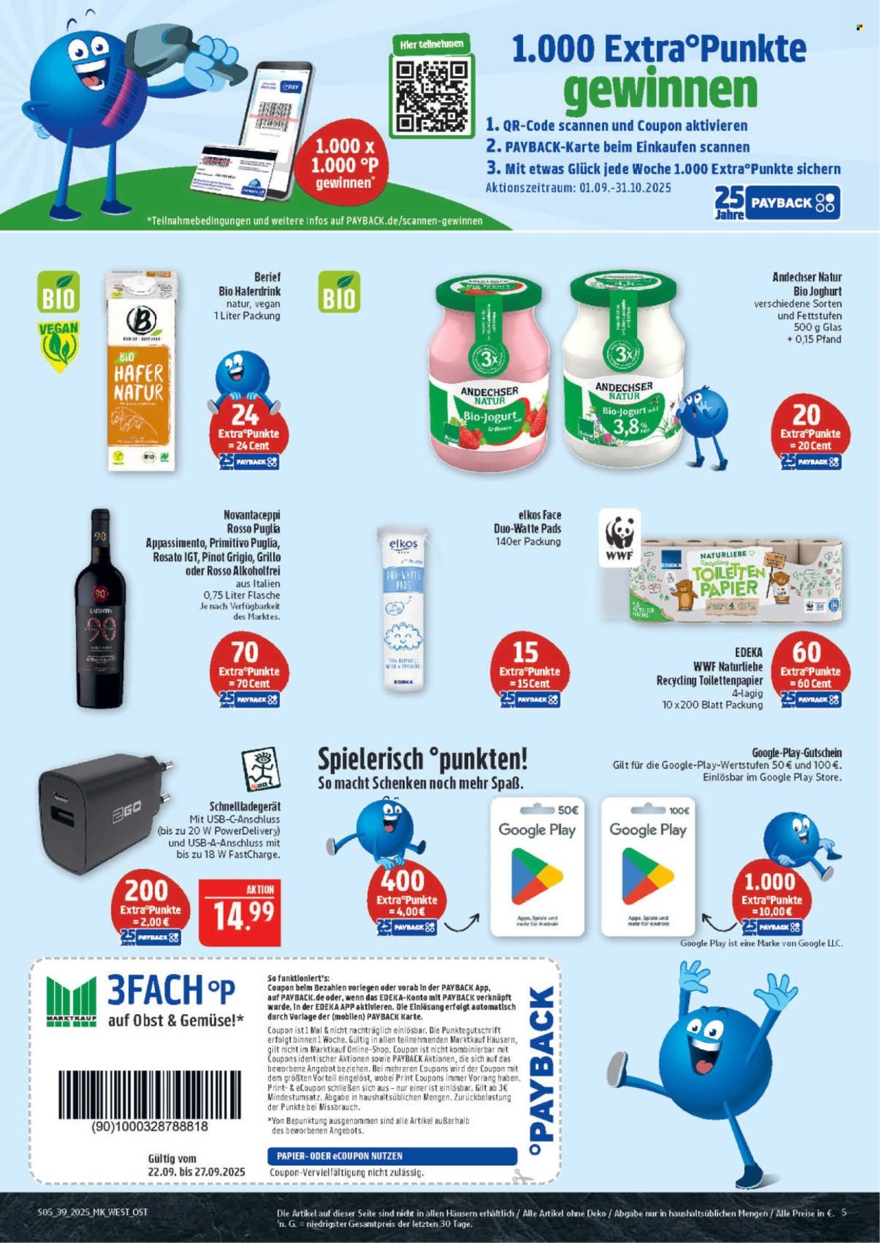 MARKTKAUF Prospekt - Ab Montag 22.09.2025 (2025-09-22 - 2025-09-27) | 5