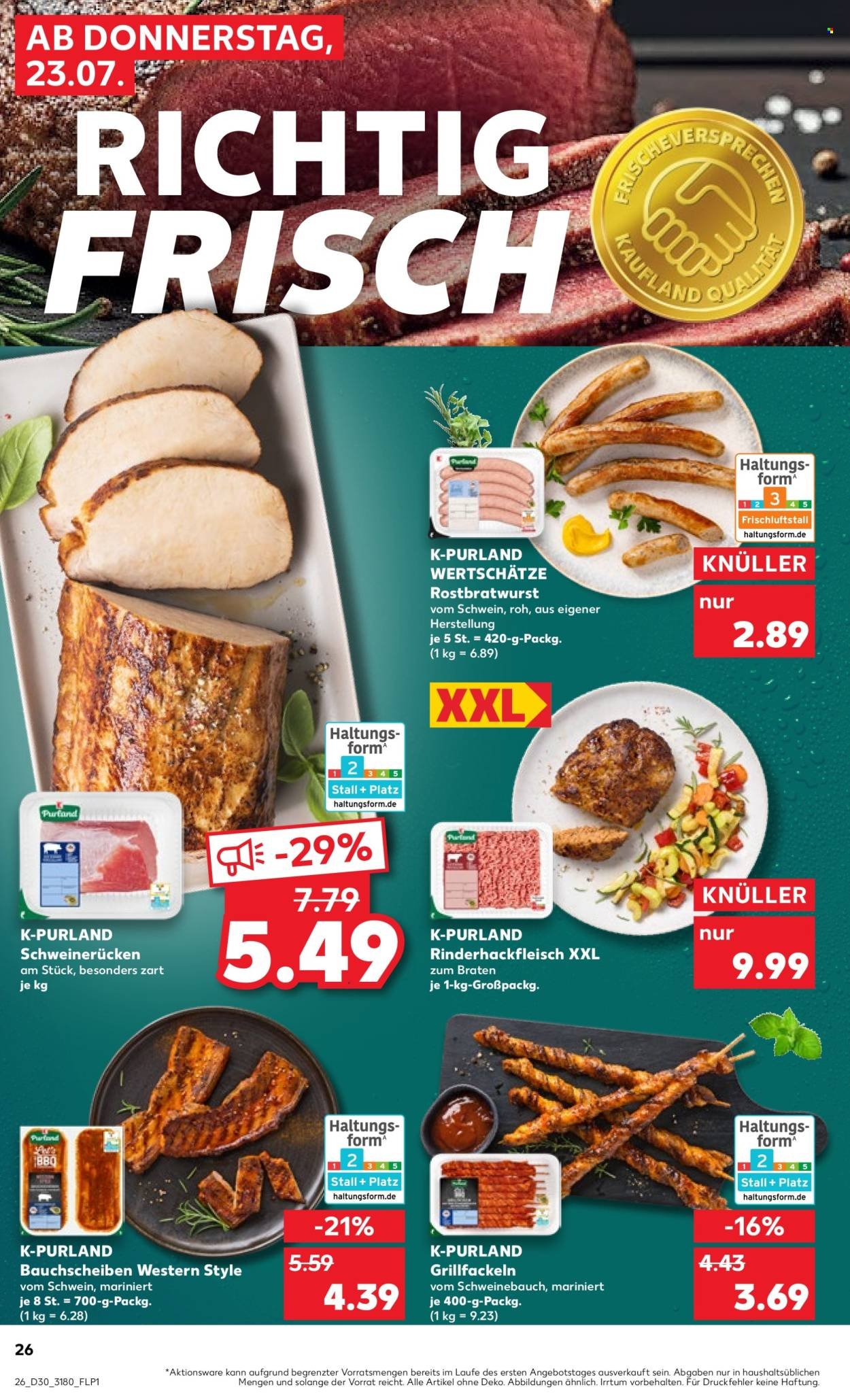 KAUFLAND Prospekt - Ab Donnerstag 23.07.2026