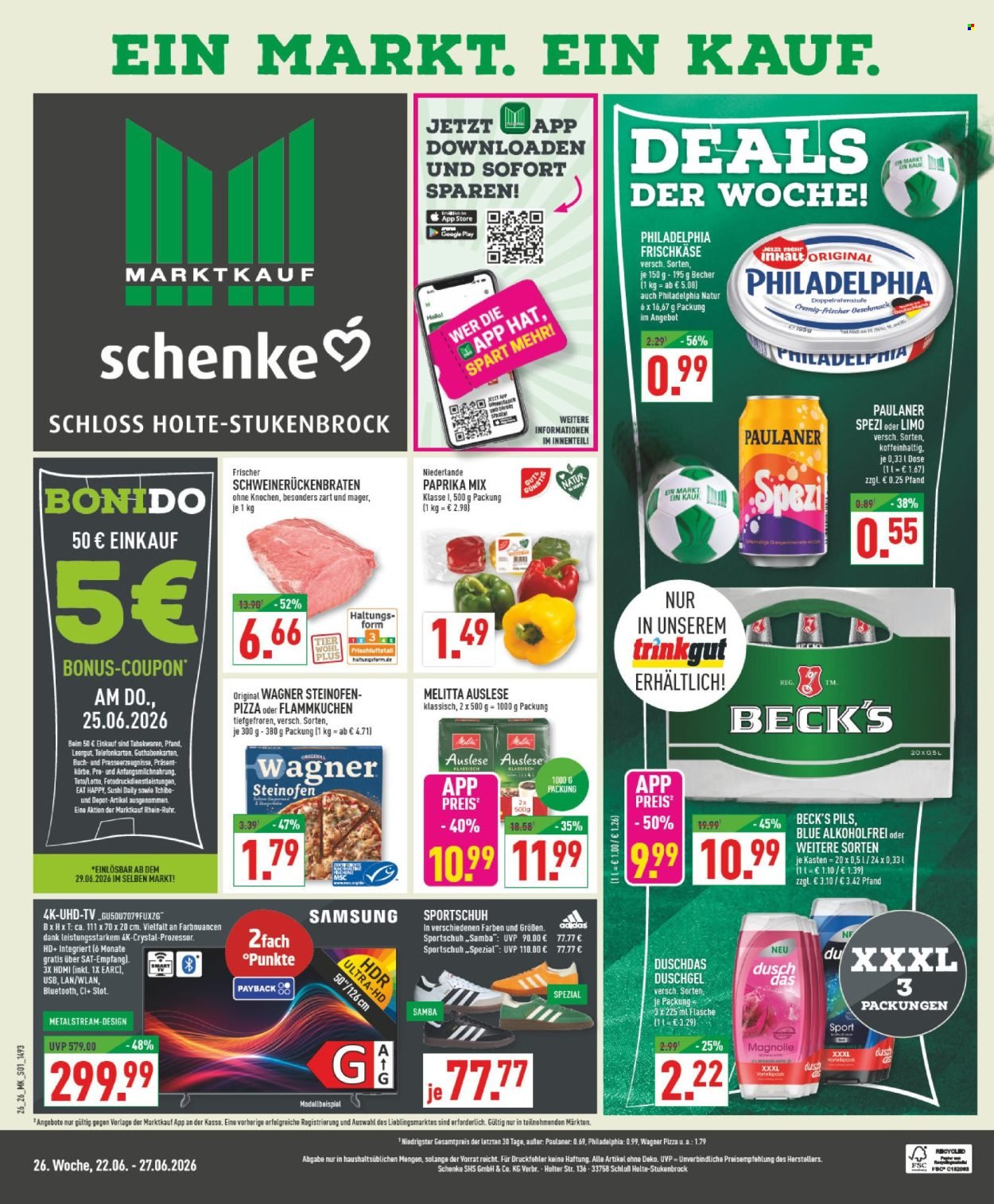 MARKTKAUF Prospekt - Ab Montag 22.06.2026