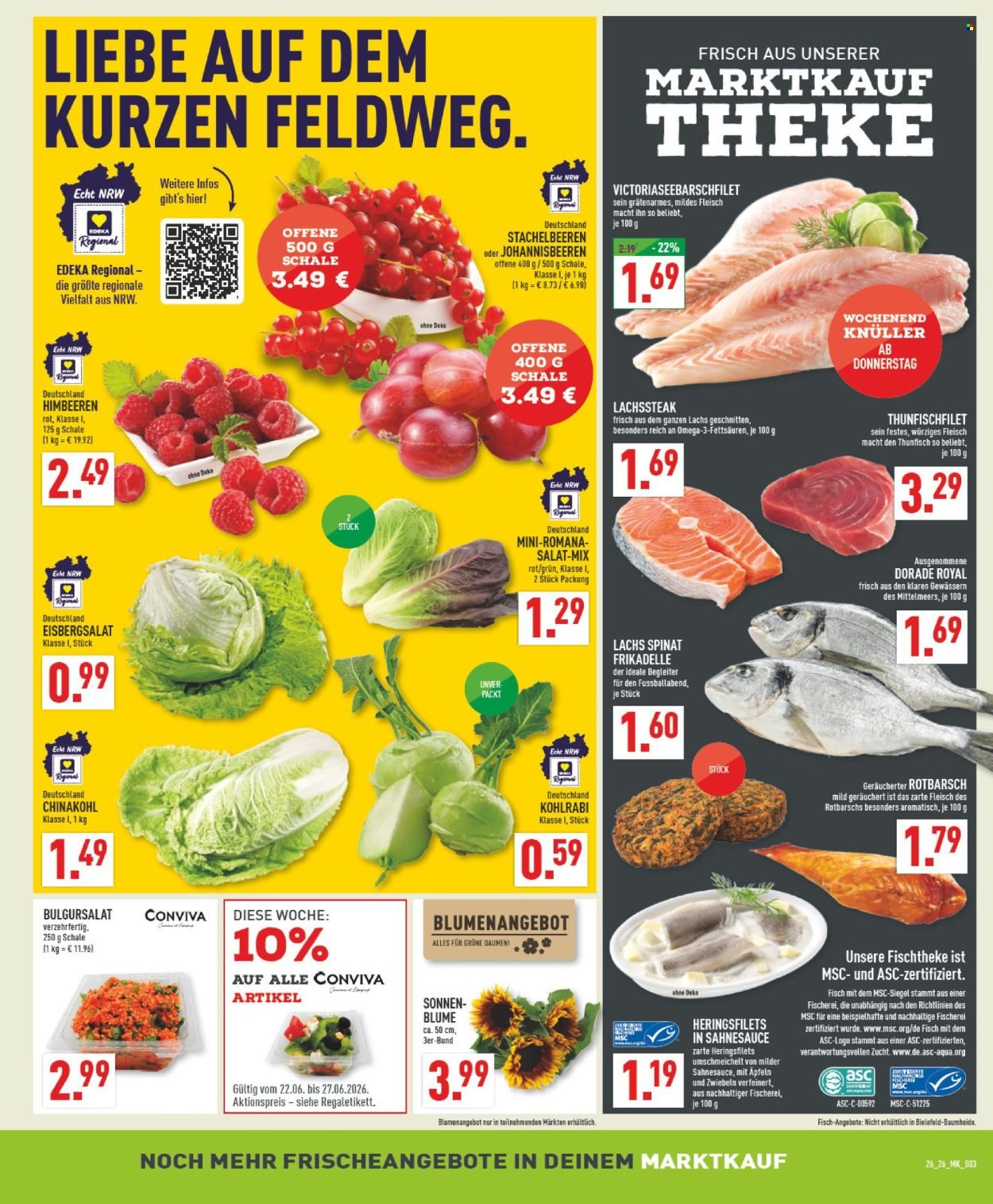 MARKTKAUF Prospekt - Ab Montag 22.06.2026